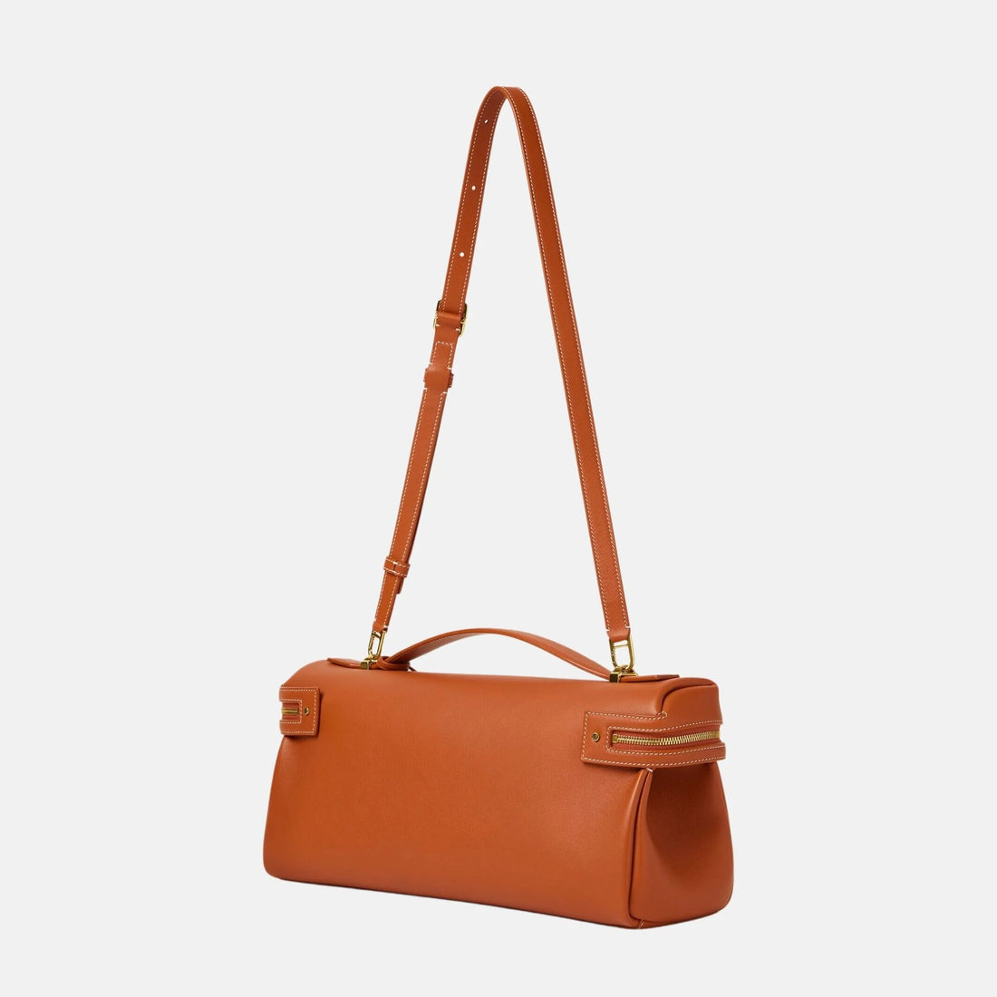 حقيبة Loro Piana Extra Softy L33 من جلد العجل الناعم، من الخلف