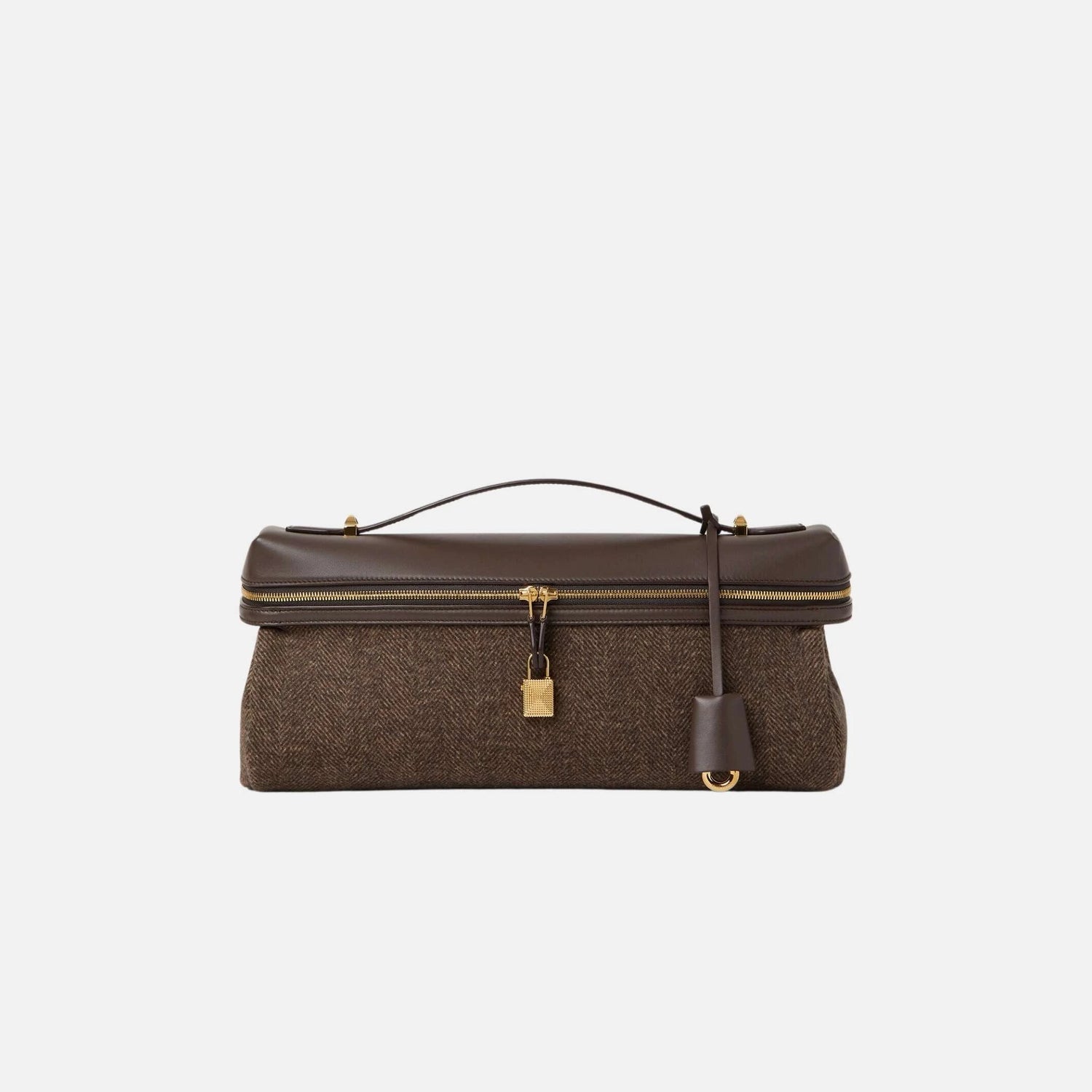 Loro Piana Extra Softy Bag L33 in Wish Wool Cashmere, Front