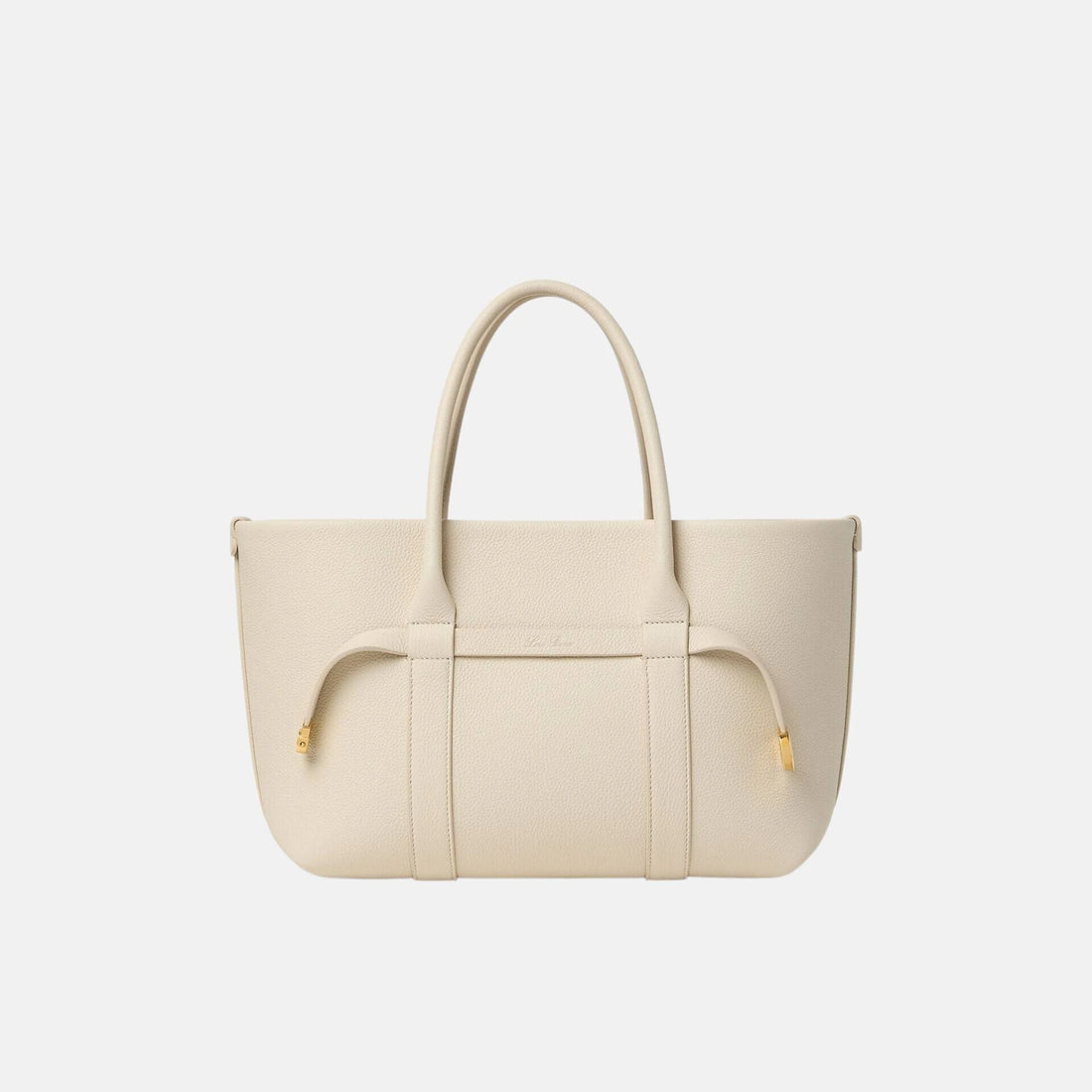 Loro Piana Ghiera Shopper Small in Calfskin, Front