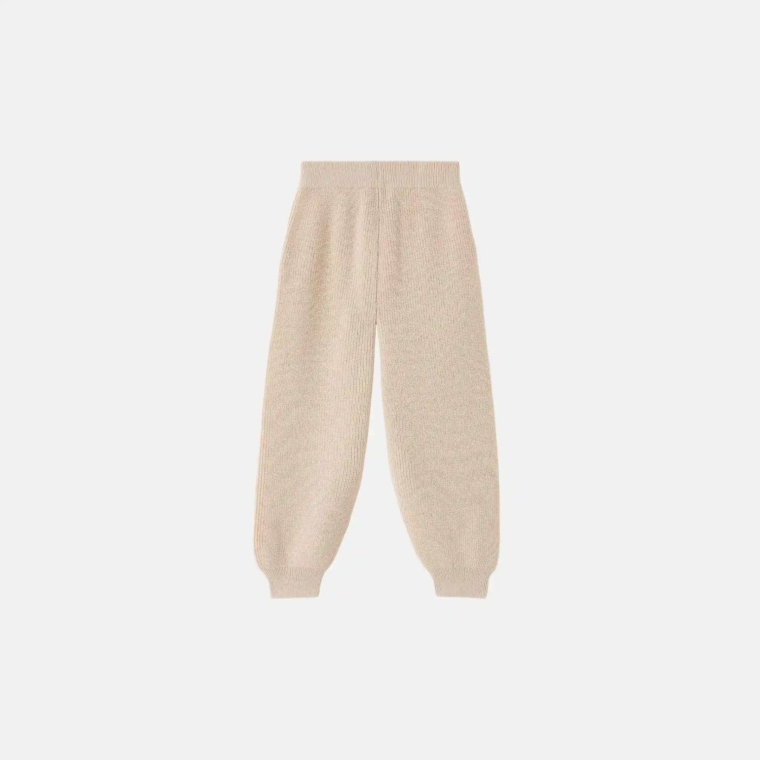 Loro Piana Kids Honey Pants in Cashmere, Blurywood, Back