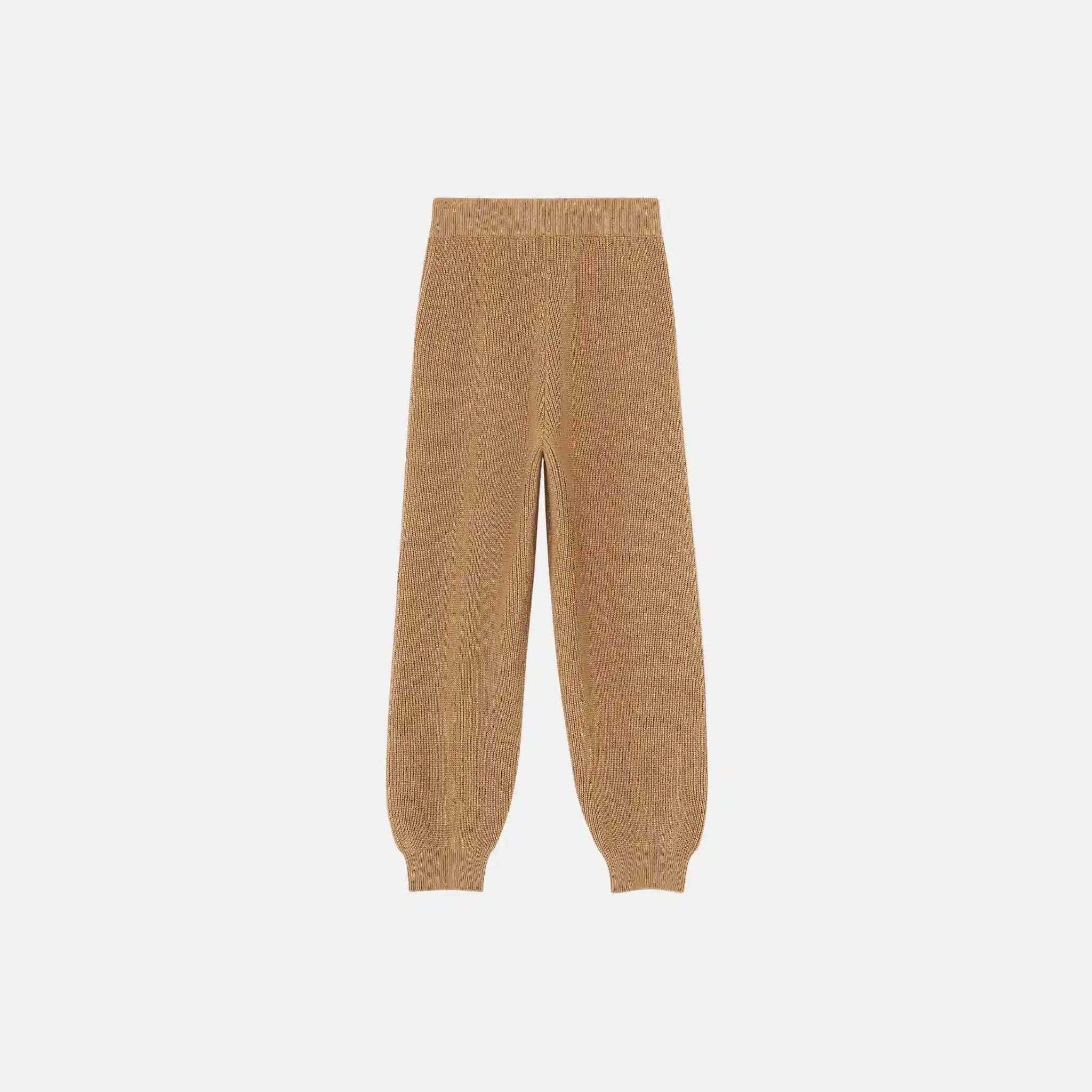 Loro Piana Kids Honey Pants in Cashmere, Sandrift, Back