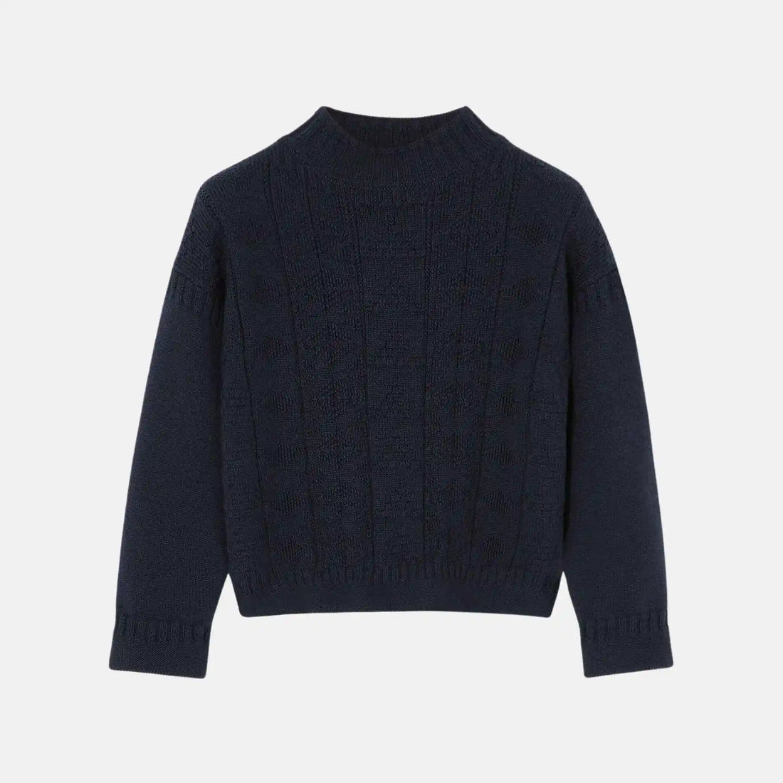 Loro Piana Kids Lighthouse Bay Sweater Wish Wool, Front