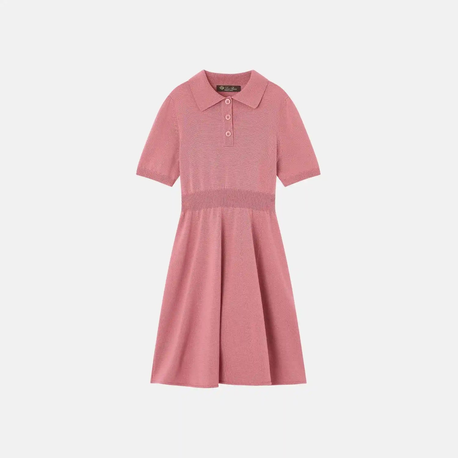 Loro Piana Kids Marvelous Dress in Wish Wool, Front