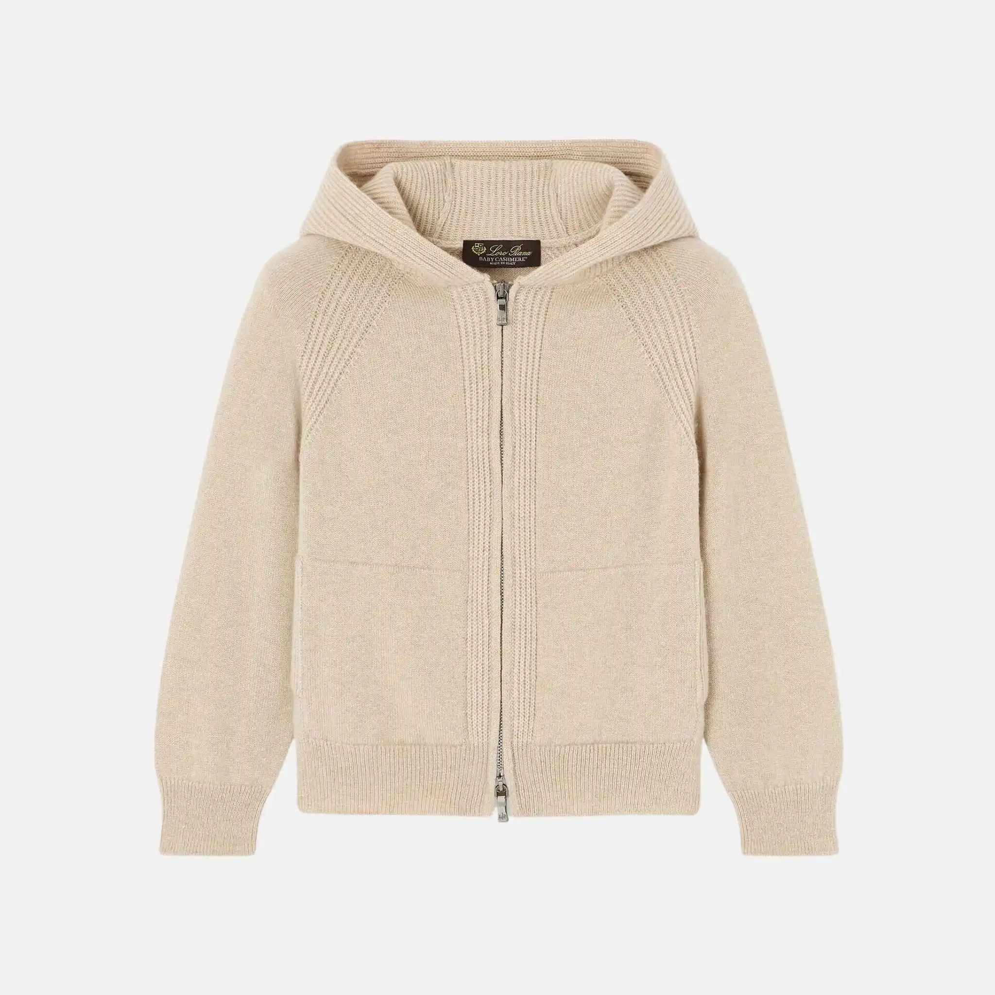 Kids Merano Bomber Jacket in Baby Cashmere
