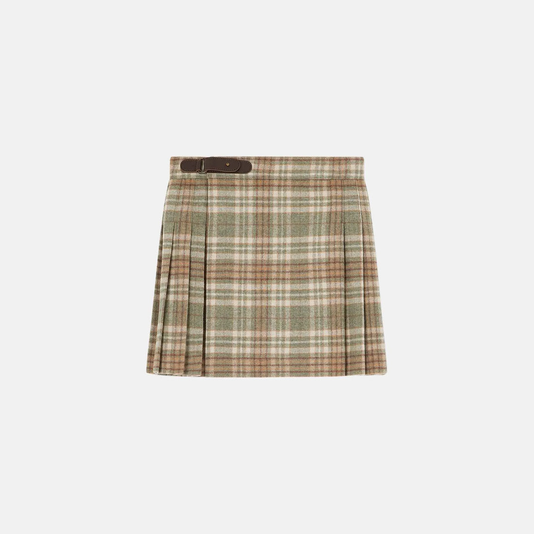 Loro Piana Kids Virginie Skirt in Wish Wool and Cashmere, Front