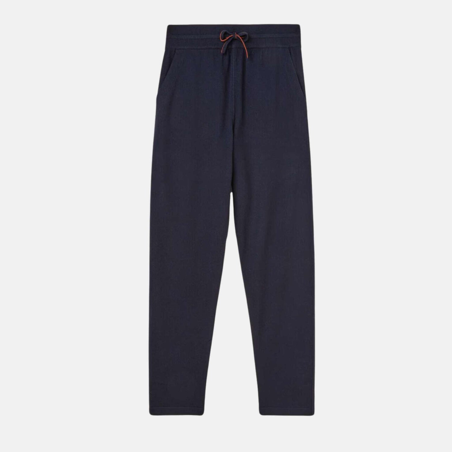 Loro Piana Merano Pants Baby Cashmere, Navy Blue, Front