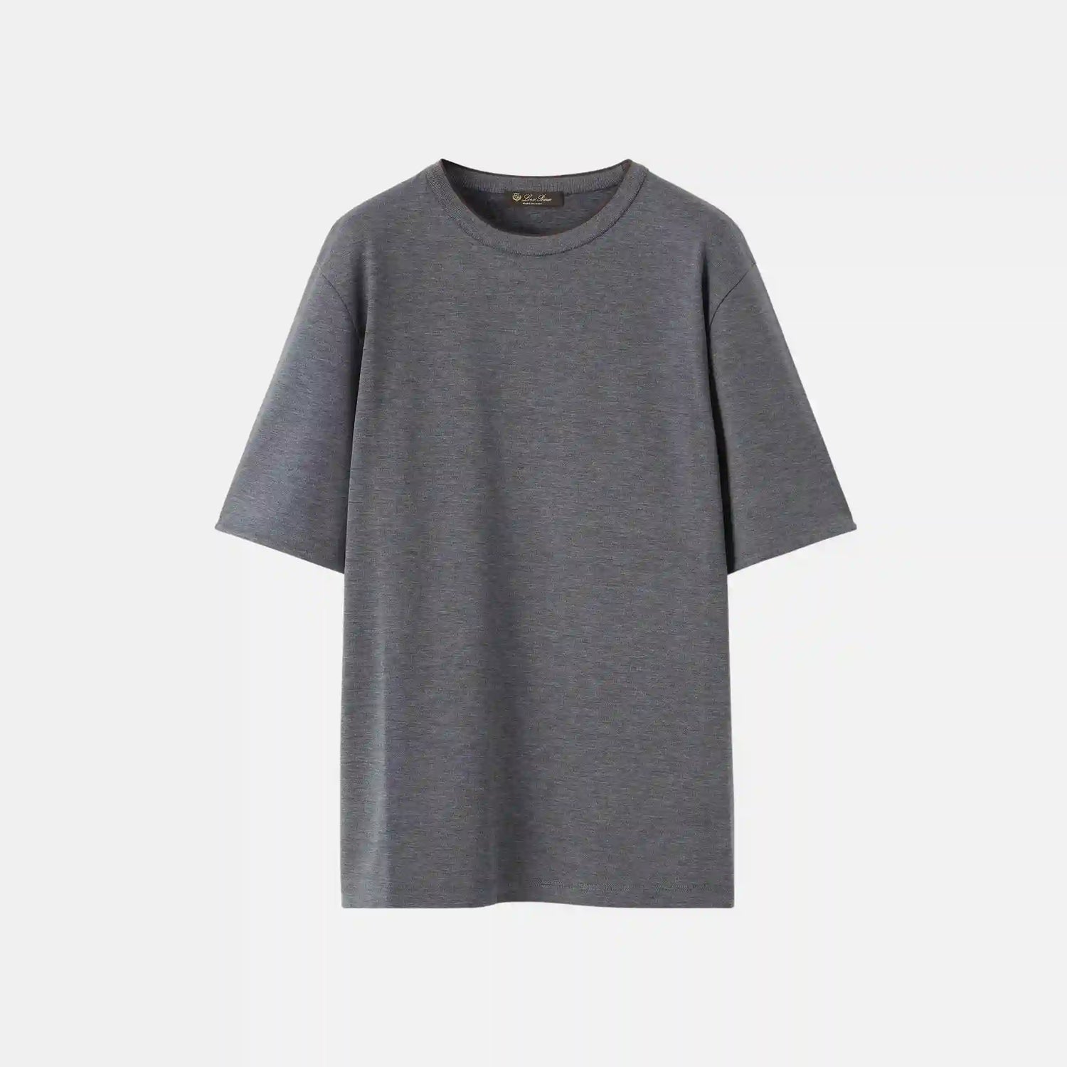 Loro Piana Mustique T Shirt Cotton Silk, Front