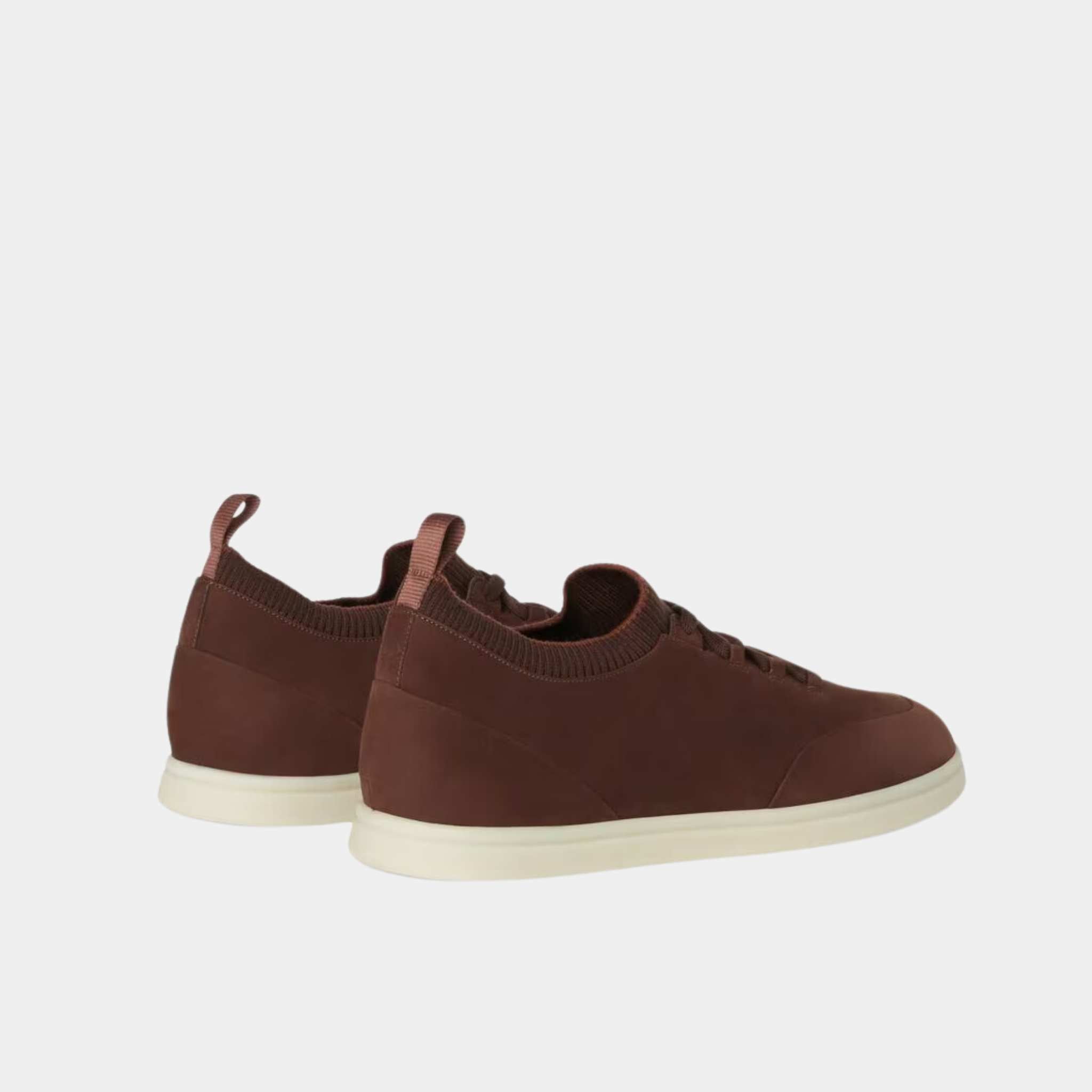 Loro Piana Soho Walk Sneakers Calfskin, Cotto, Rear