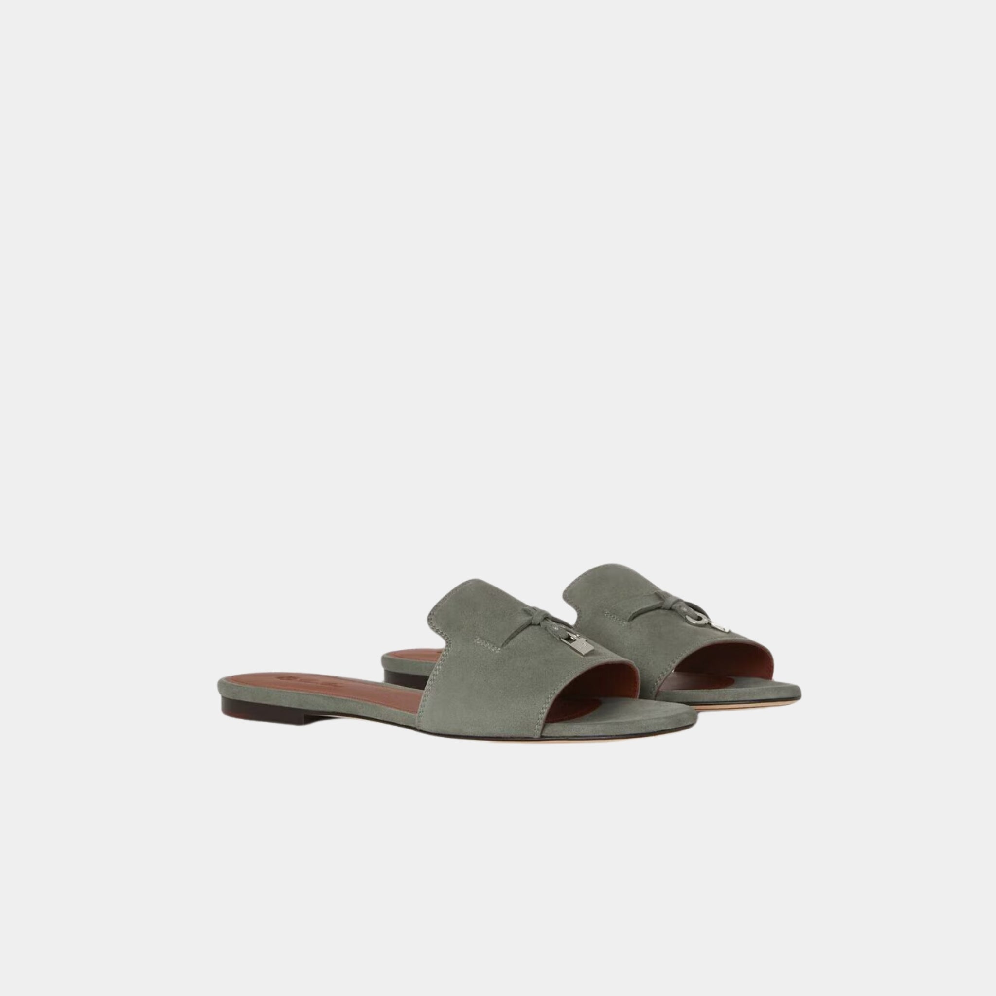 Summer Charms Flat Sandal Suede Goatskin