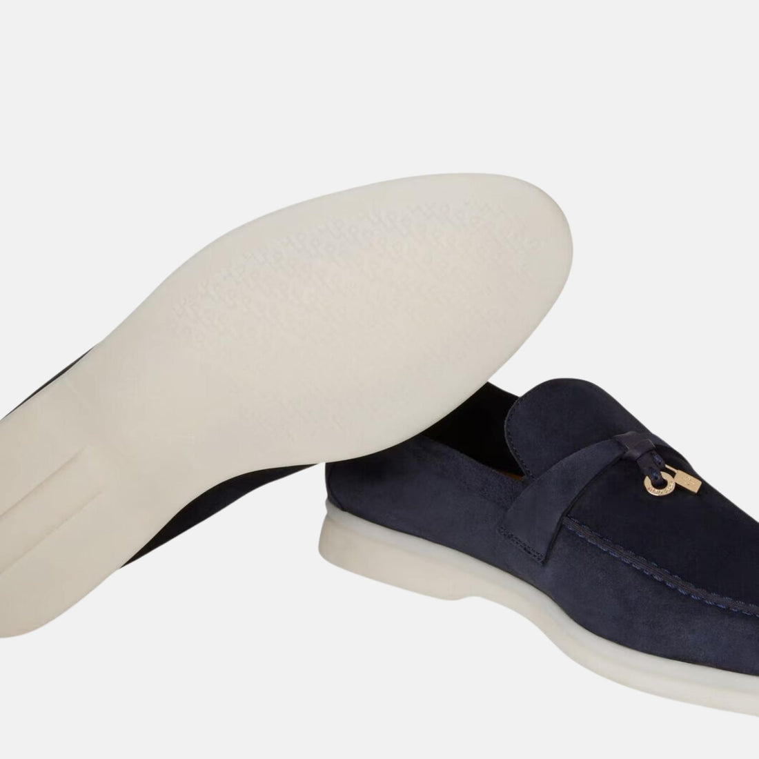 لوفرات Loro Piana Summer Charms Walk من السويد، أرجو بلو ميليانج، من الأسفل