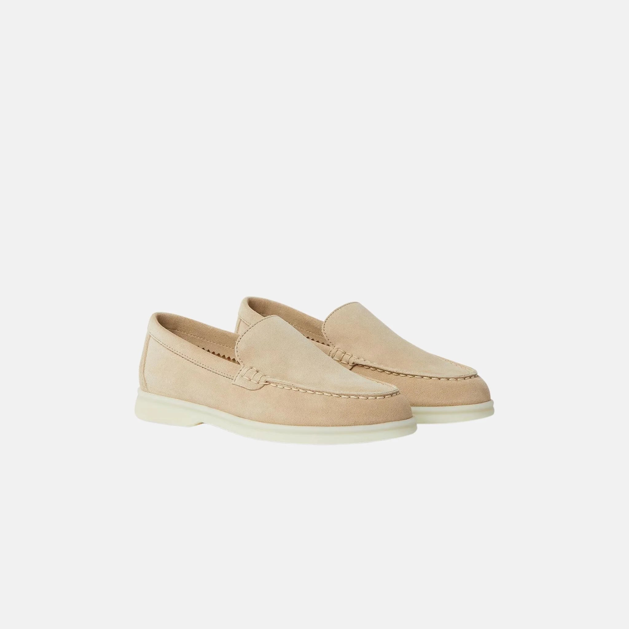 Kids Summer Walk Loafer in Calfskin Suede
