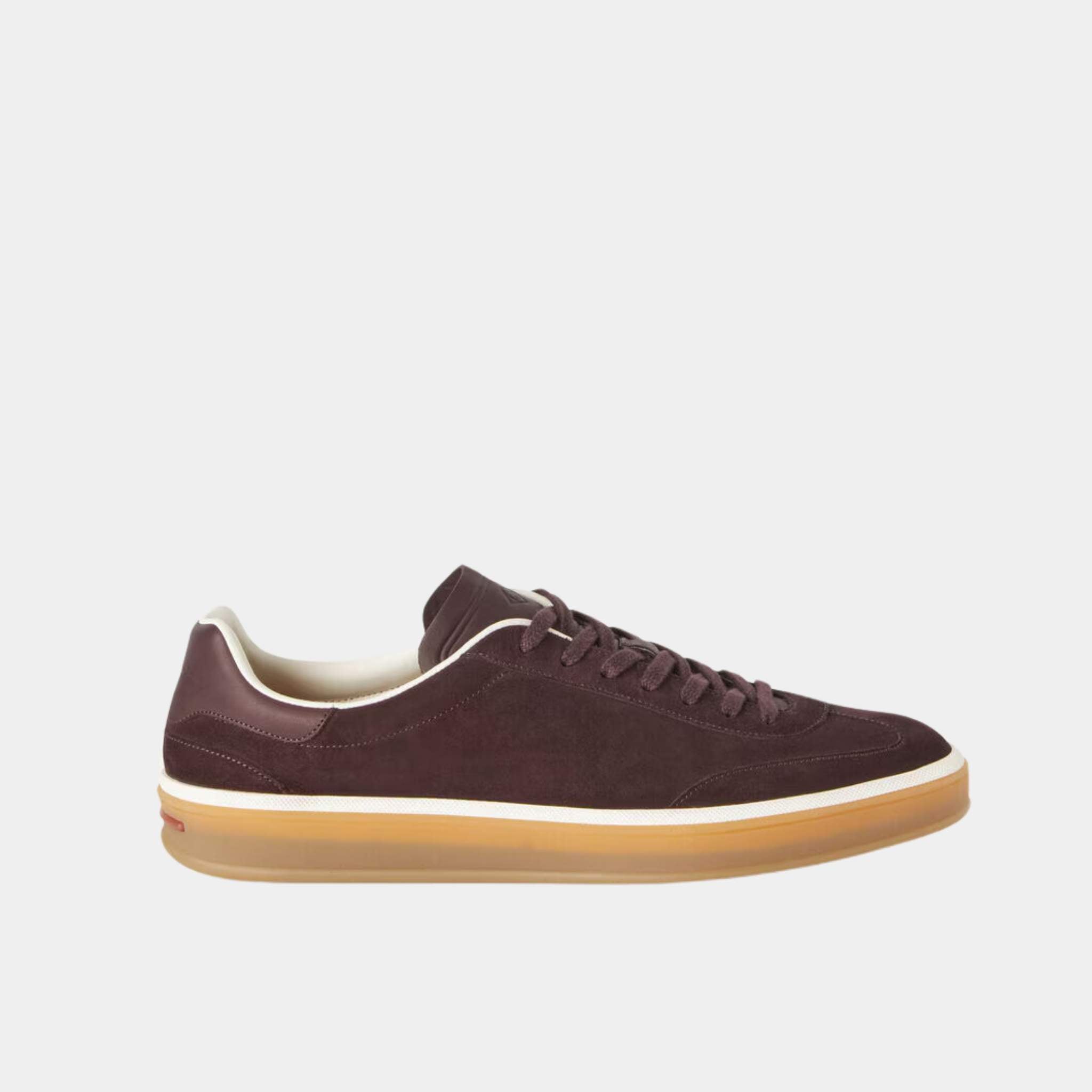 Loro Piana Tennis Walk Sneaker, Amarone, Side