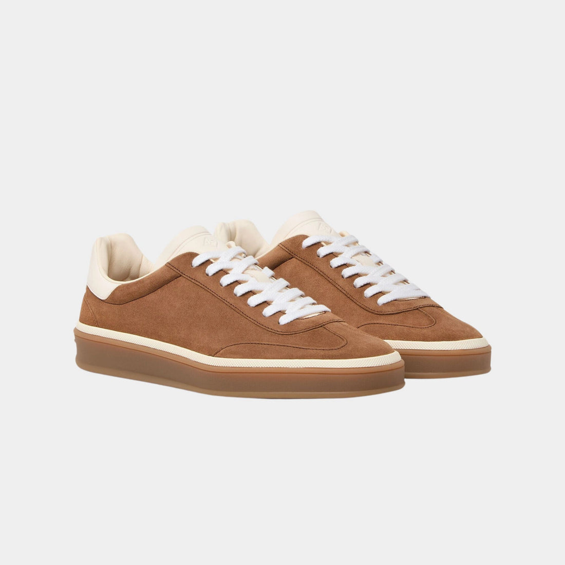 Loro Piana Tennis Walk Sneaker Suede Calf Split, Colour Vicuna, Side