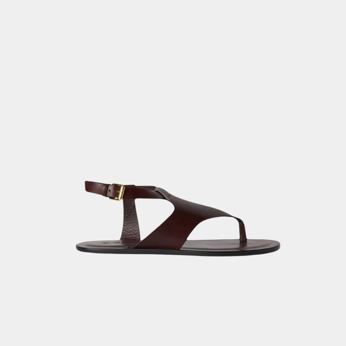 Loro Piana Trani Sandal Calfskin Wild Plum, Side