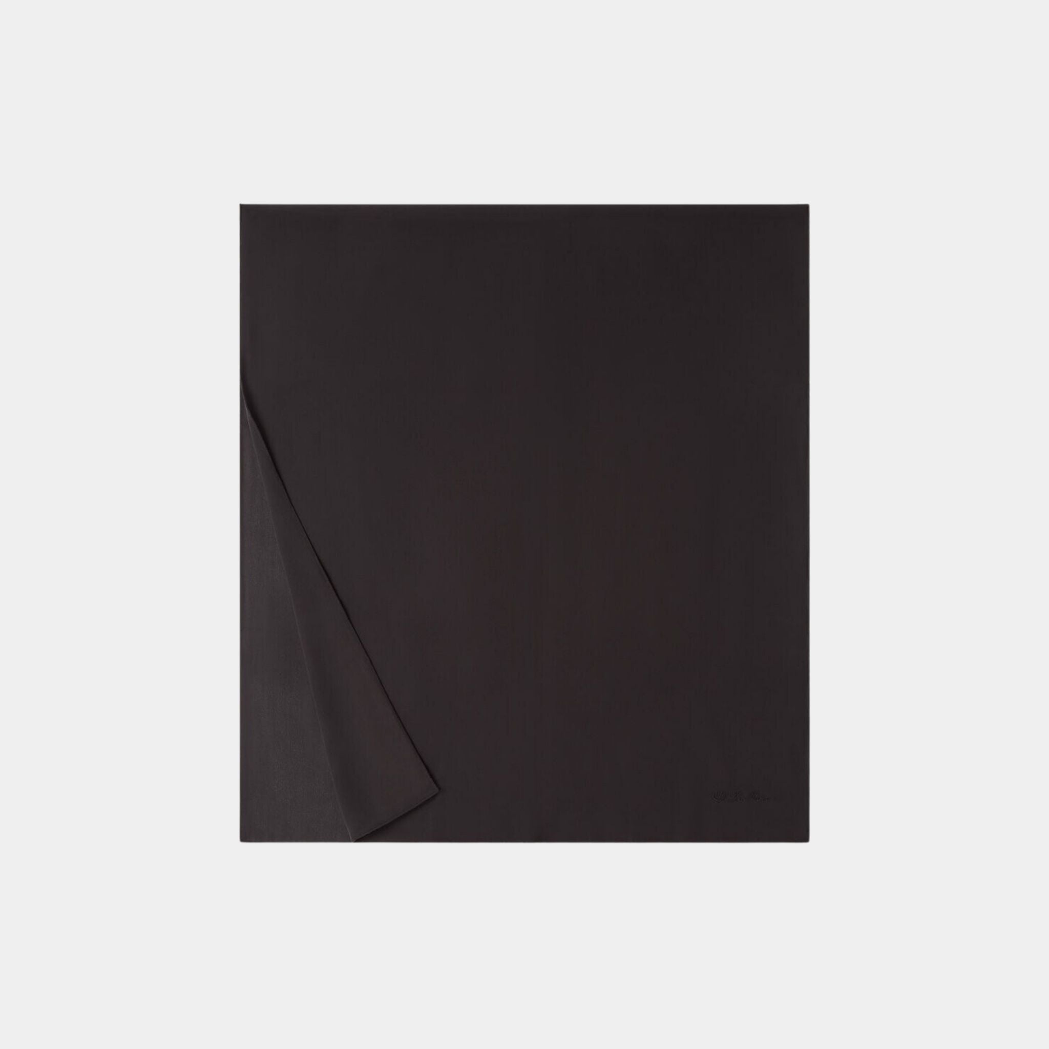 Loro Piana Veil Stole Silk, Black, Front