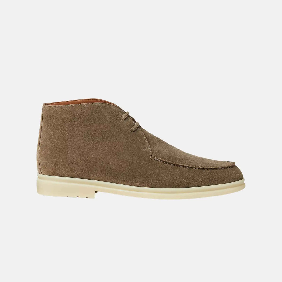 Walk And Walk Ankle Boot Suede Calf Split