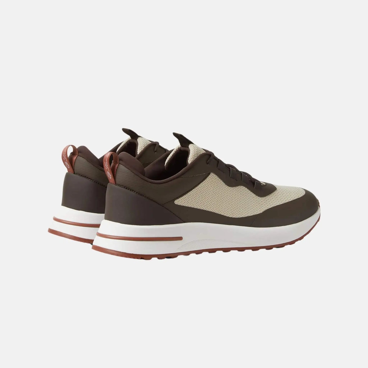 Loro Piana Week End Walk Sneaker Mesh, Desert Light, Back