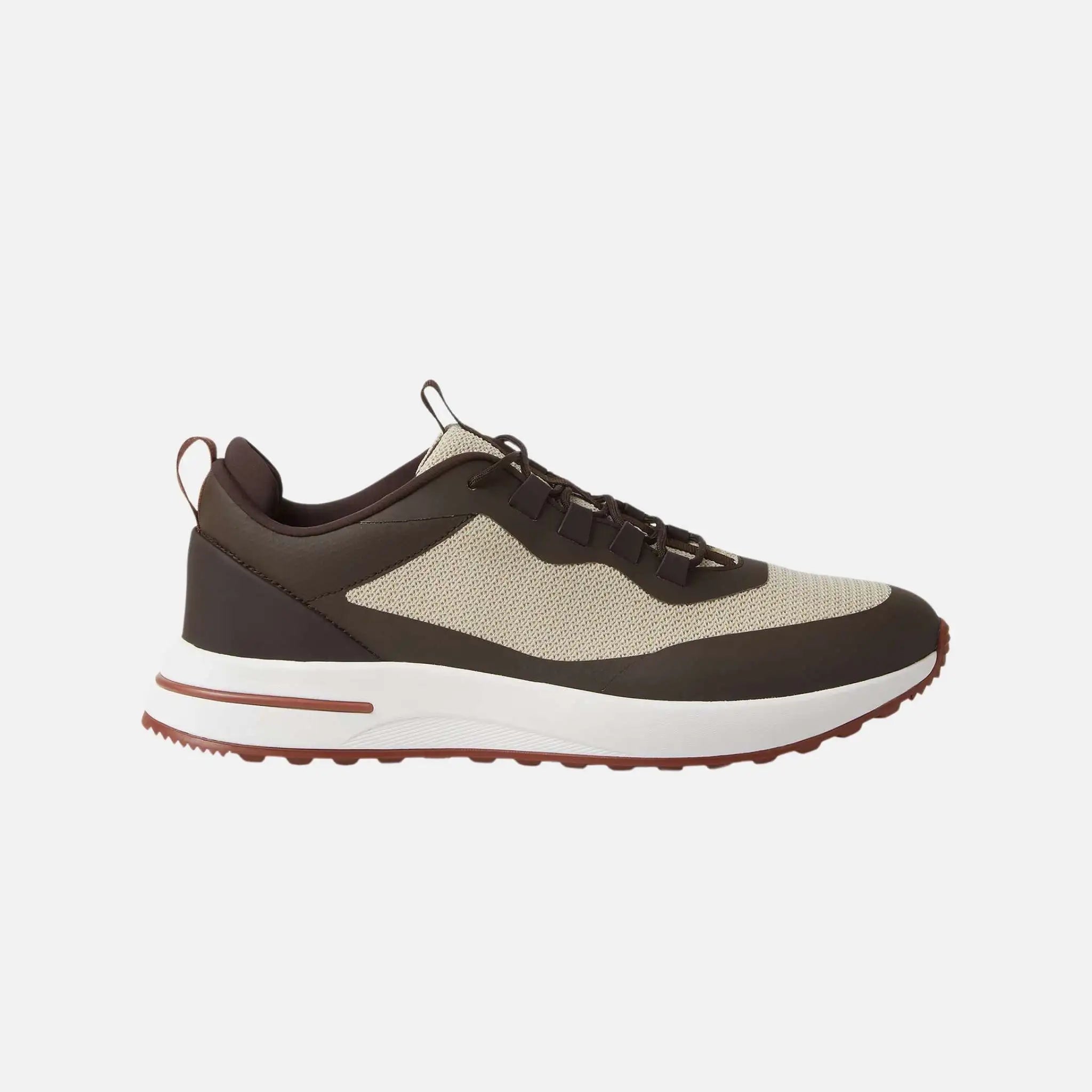 Loro Piana Week End Walk Sneaker Mesh, Desert Light, Side