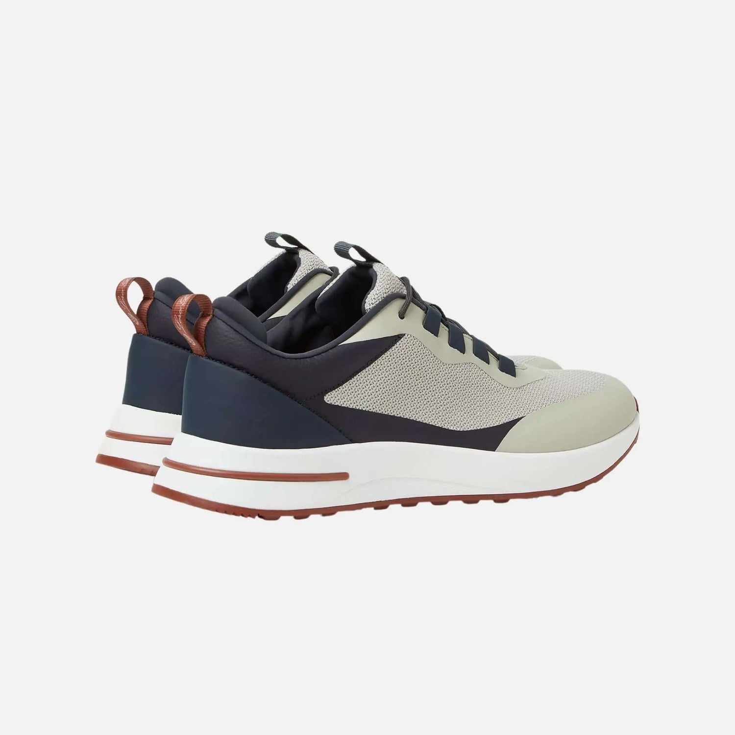Loro Piana Week End Walk Sneaker Mesh, Linen, Back