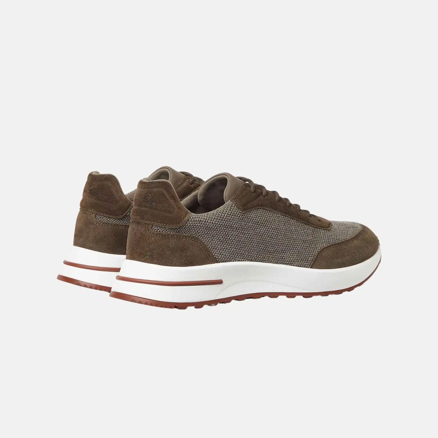 Loro Piana Week End Walk Sneaker Pecora Nera, May Field, Back