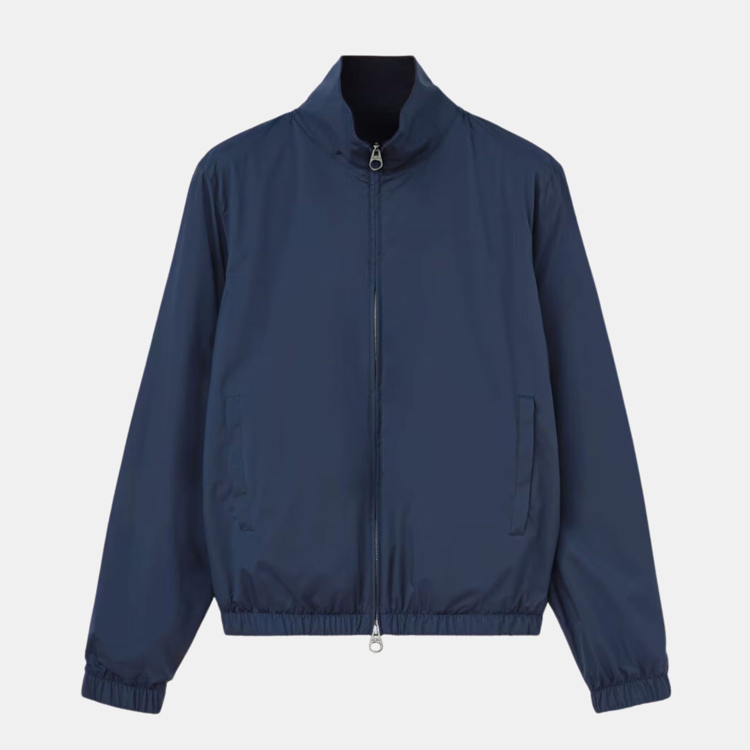 Loro Piana Windmate Bomber Jacket, Navy Blue, Front