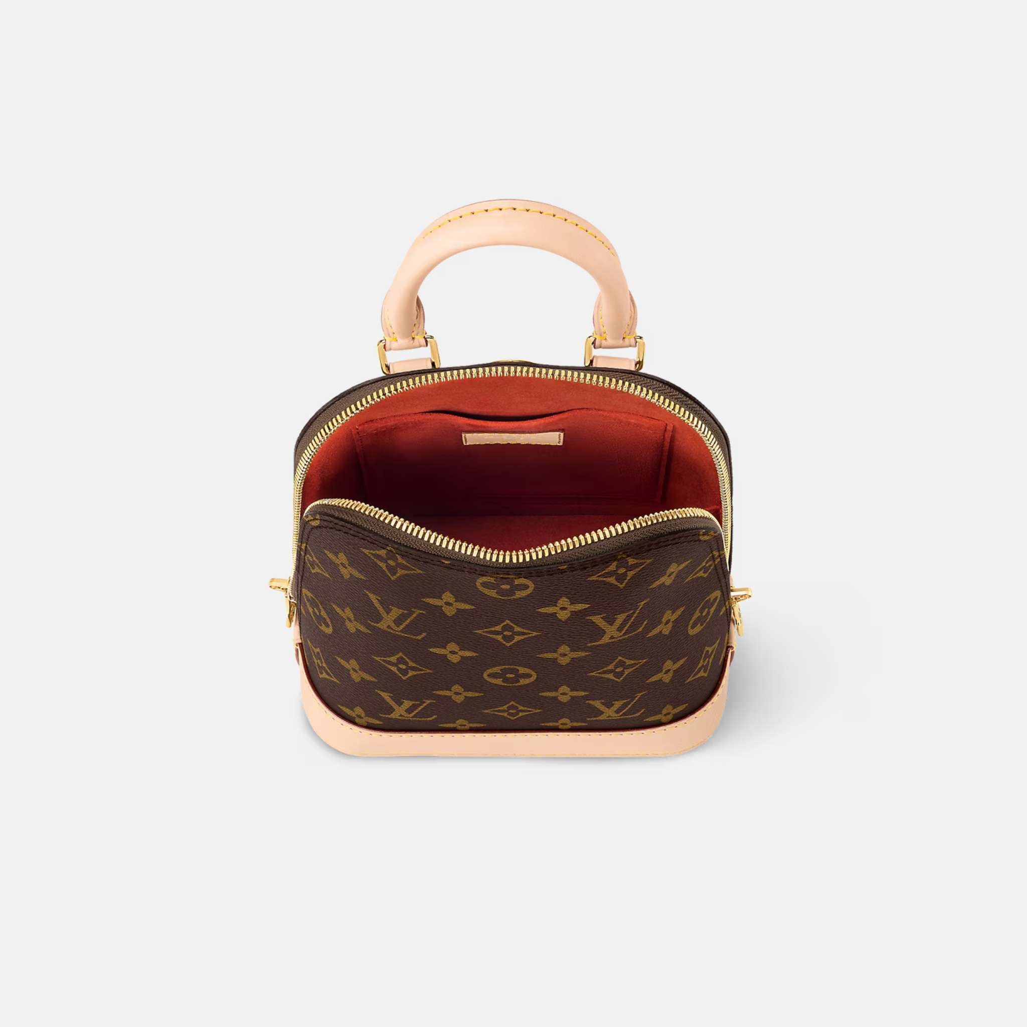 Louis Vuitton Alma Backpack Monogram Canvas,Top