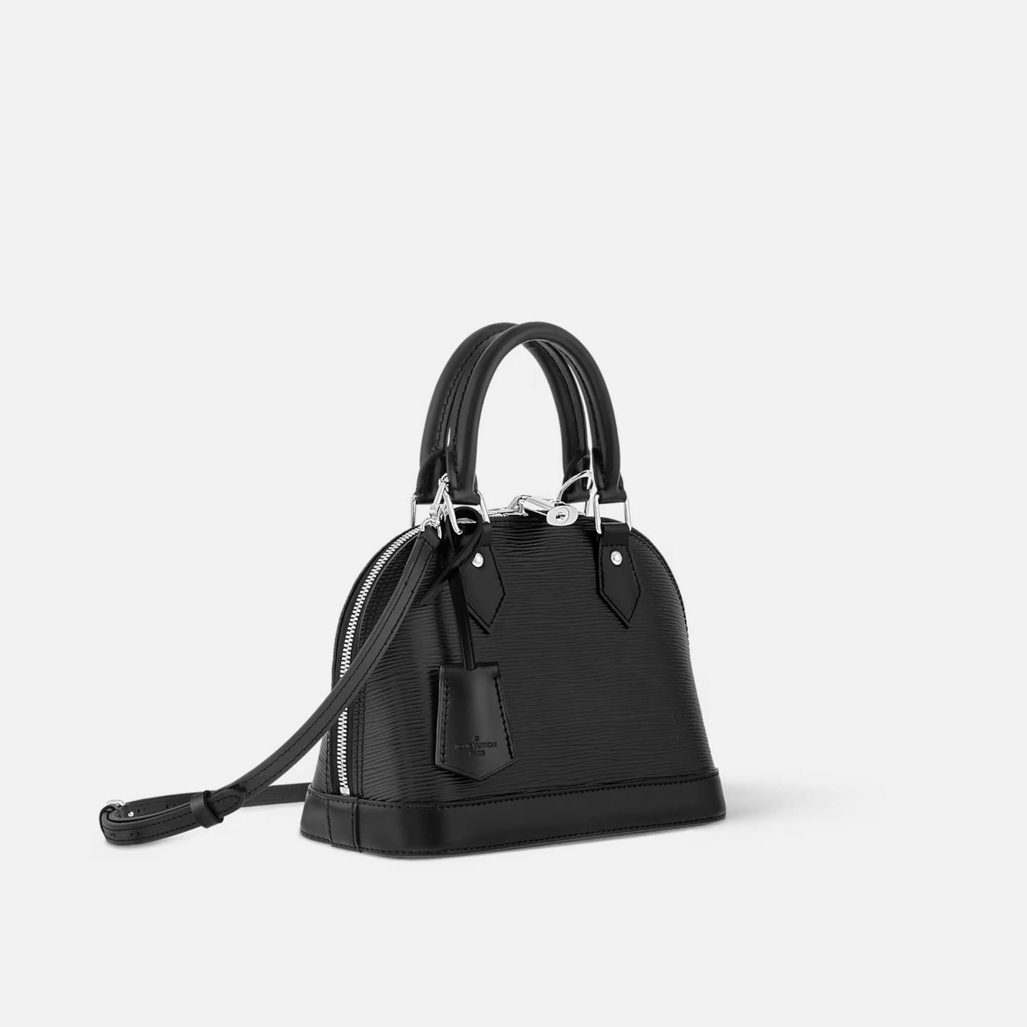 Louis Vuitton Alma BB Epi Leather Handbag , Black, Side