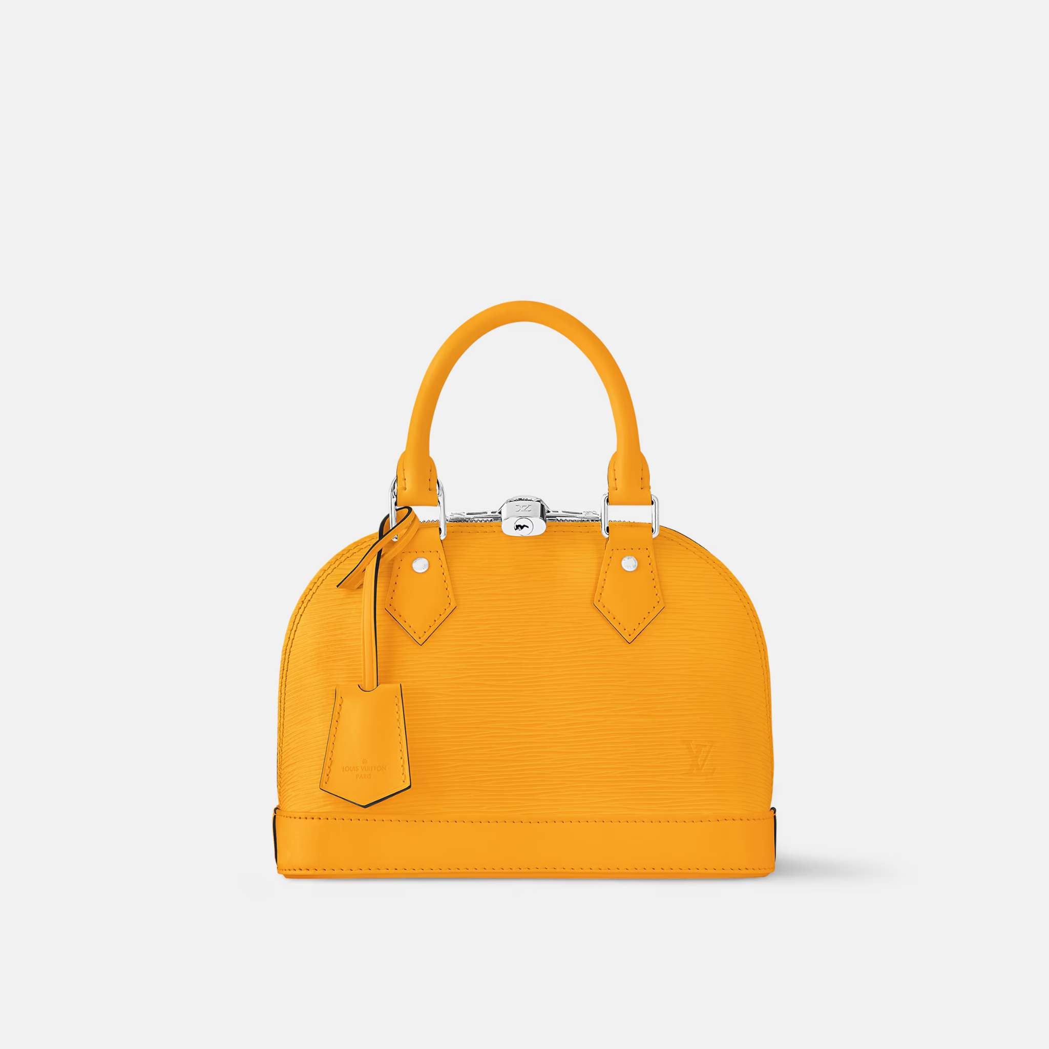 Louis Vuitton Alma BB Epi Leather Handbag , Jaune d&