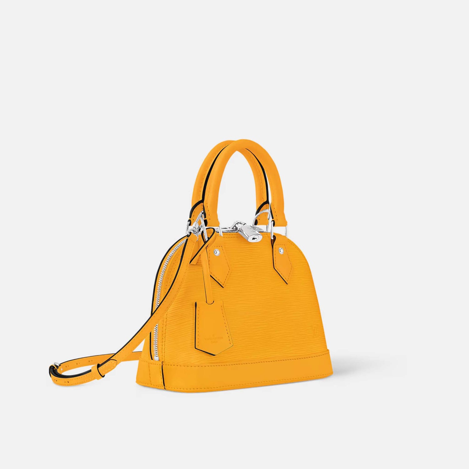 Louis Vuitton Alma BB Epi Leather Handbag , Jaune d&