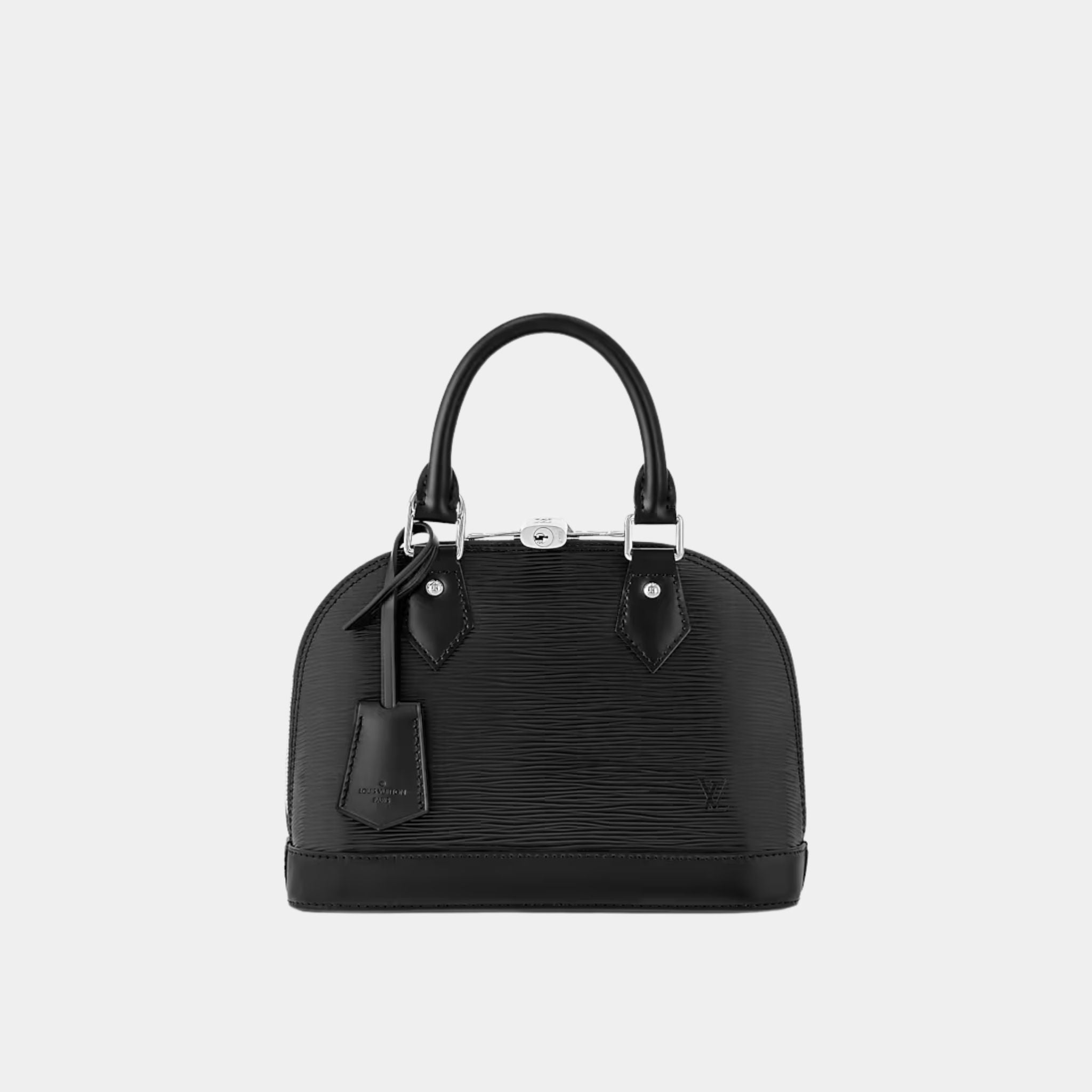 Louis Vuitton Alma BB Handbag Epi Grained Cowhide Leather, Front