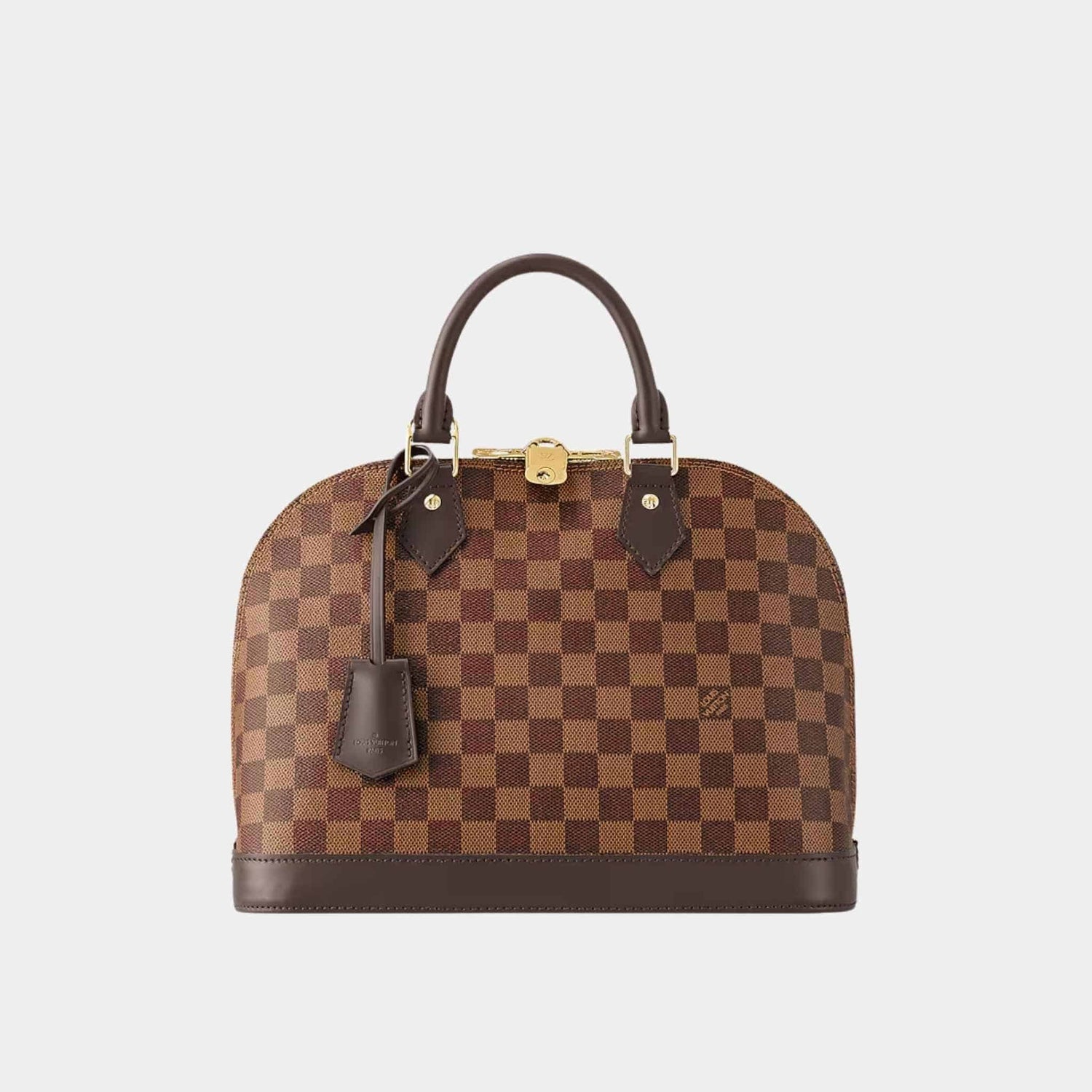 Louis Vuitton Louis Vuitton Alma PM Damier Ebene Handbag, Front