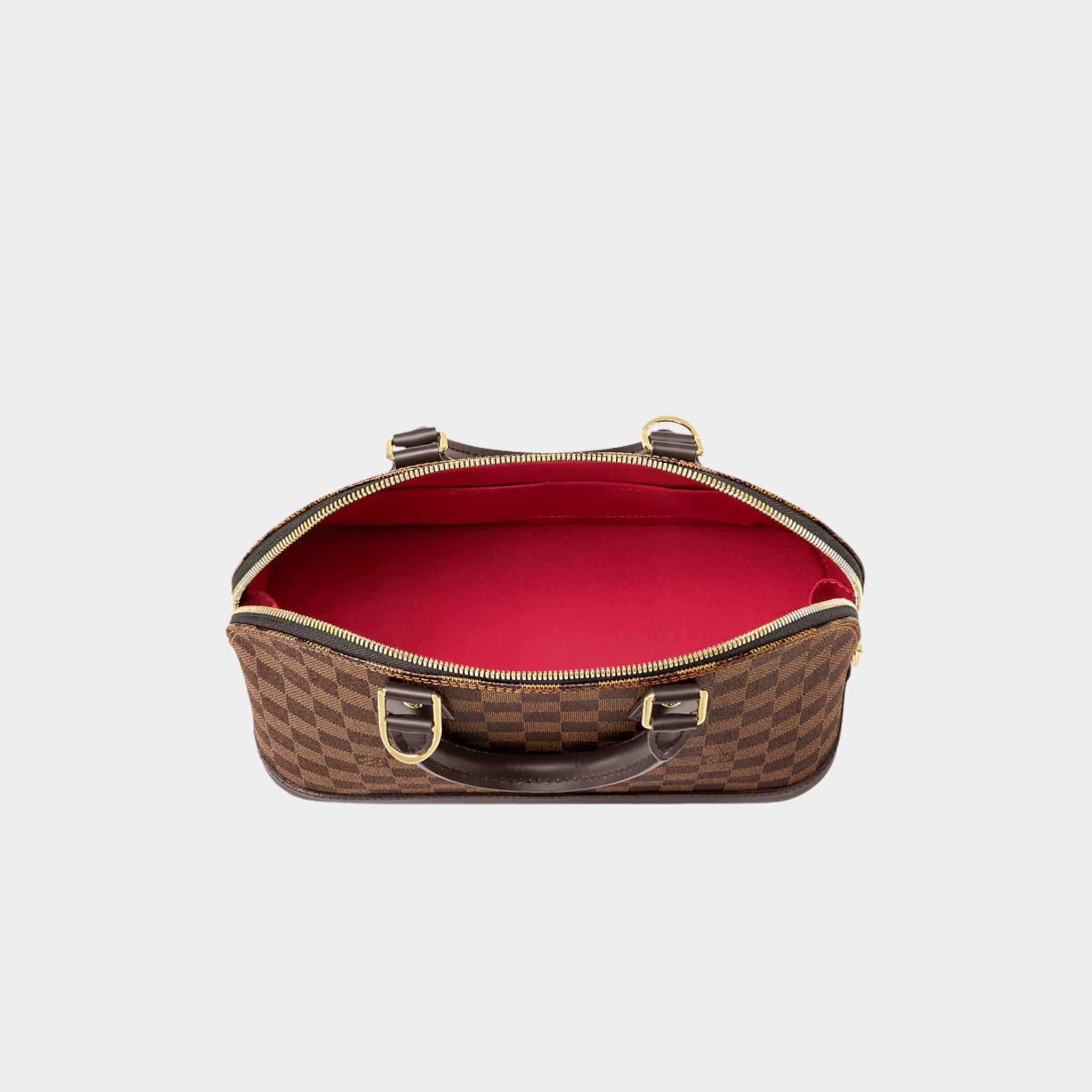 Louis Vuitton Louis Vuitton Alma PM Damier Ebene Handbag, Top