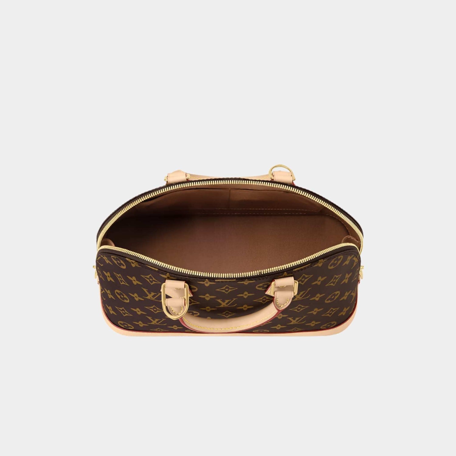 Louis Vuitton Alma PM Monogram Canvas Handbag, Top