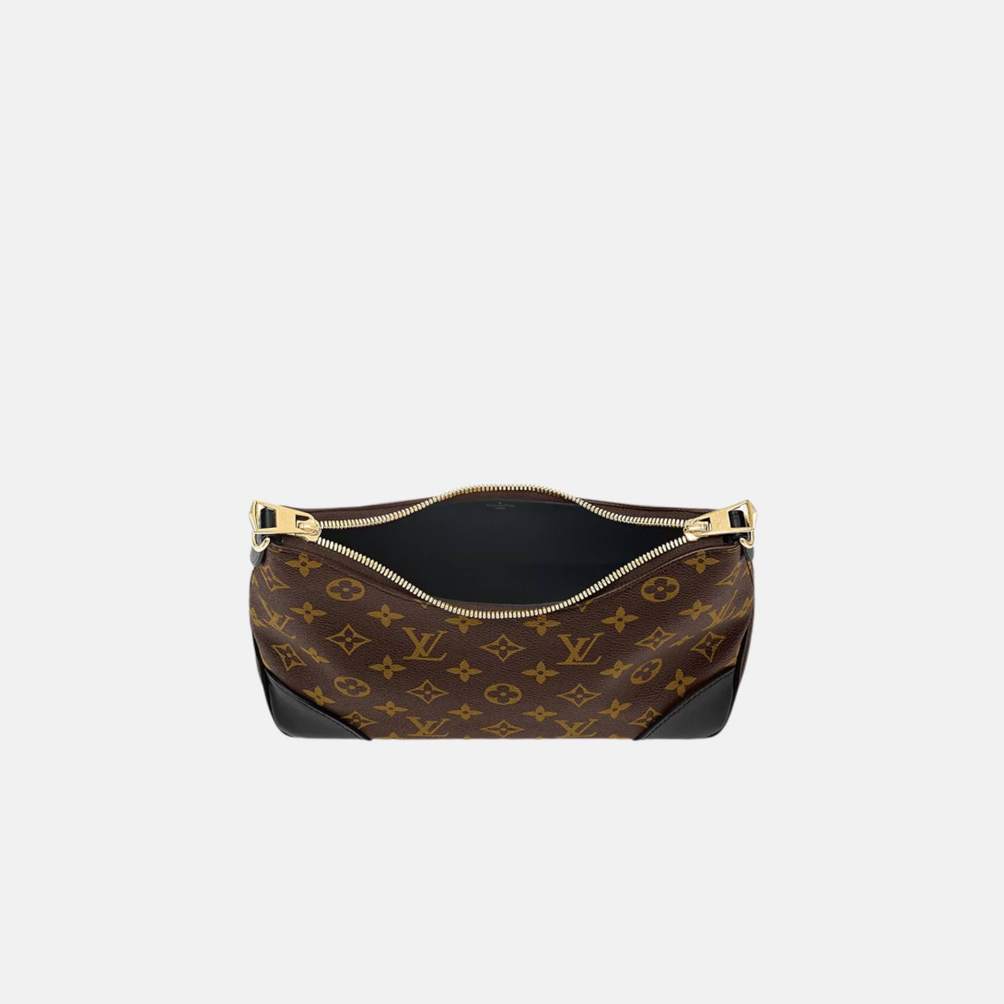 Louis Vuitton Boulogne Bag, Black, Inside