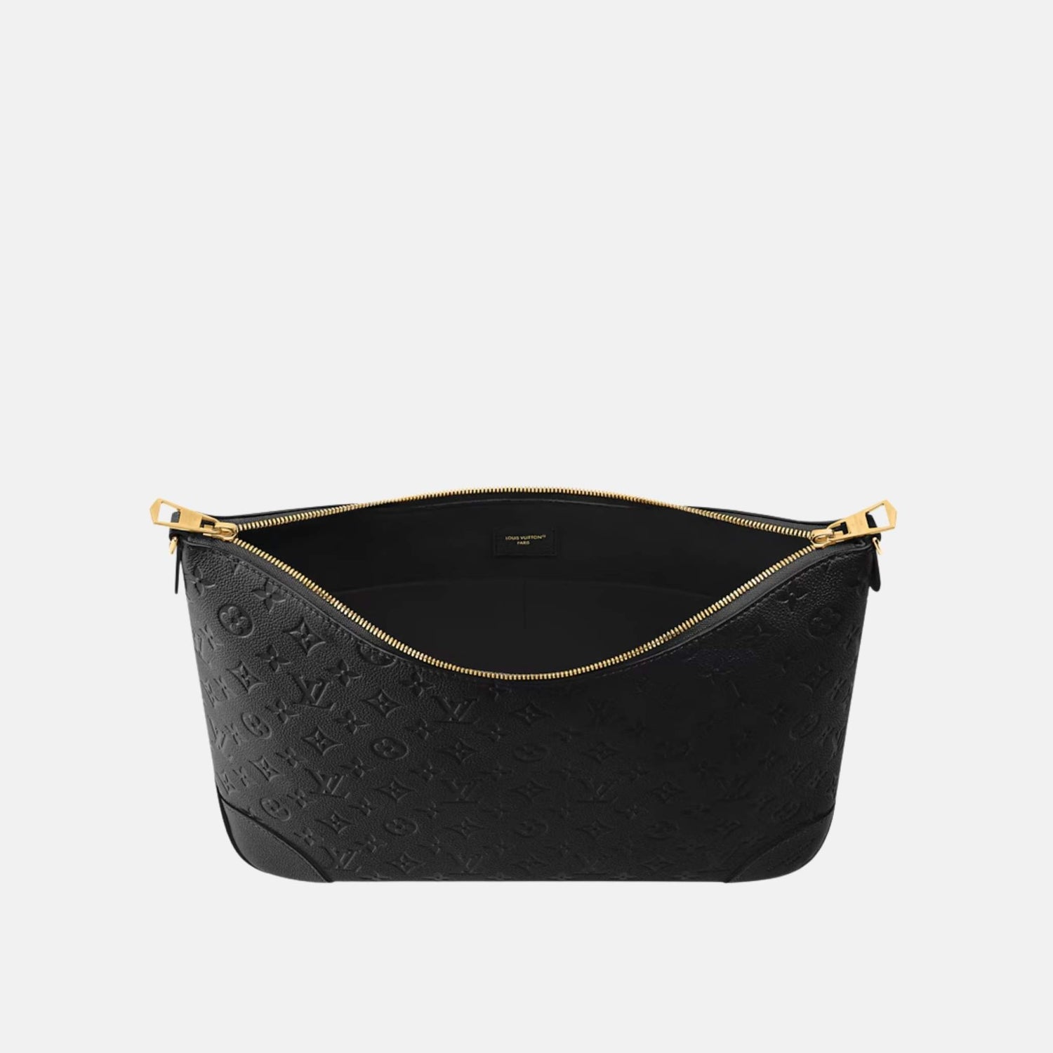 Louis Vuitton Boulogne GM Bag, Black, Inside