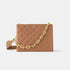 Louis Vuitton Coussin PM Handbag Monogram-embossed Puffy Lambskin, Camel, Front