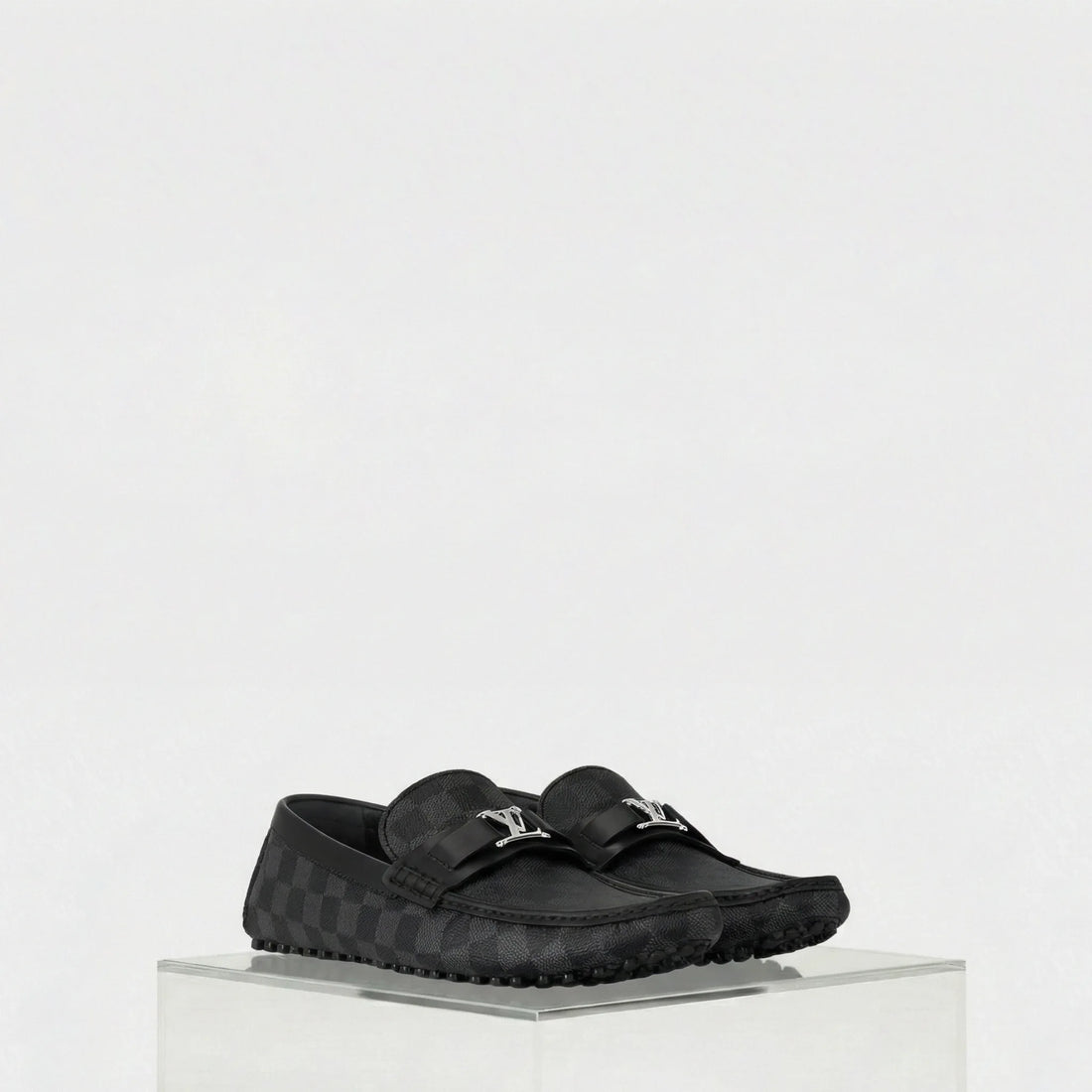Louis Vuitton Hockenheim Moccasin Damier Graphite Canvas, Front