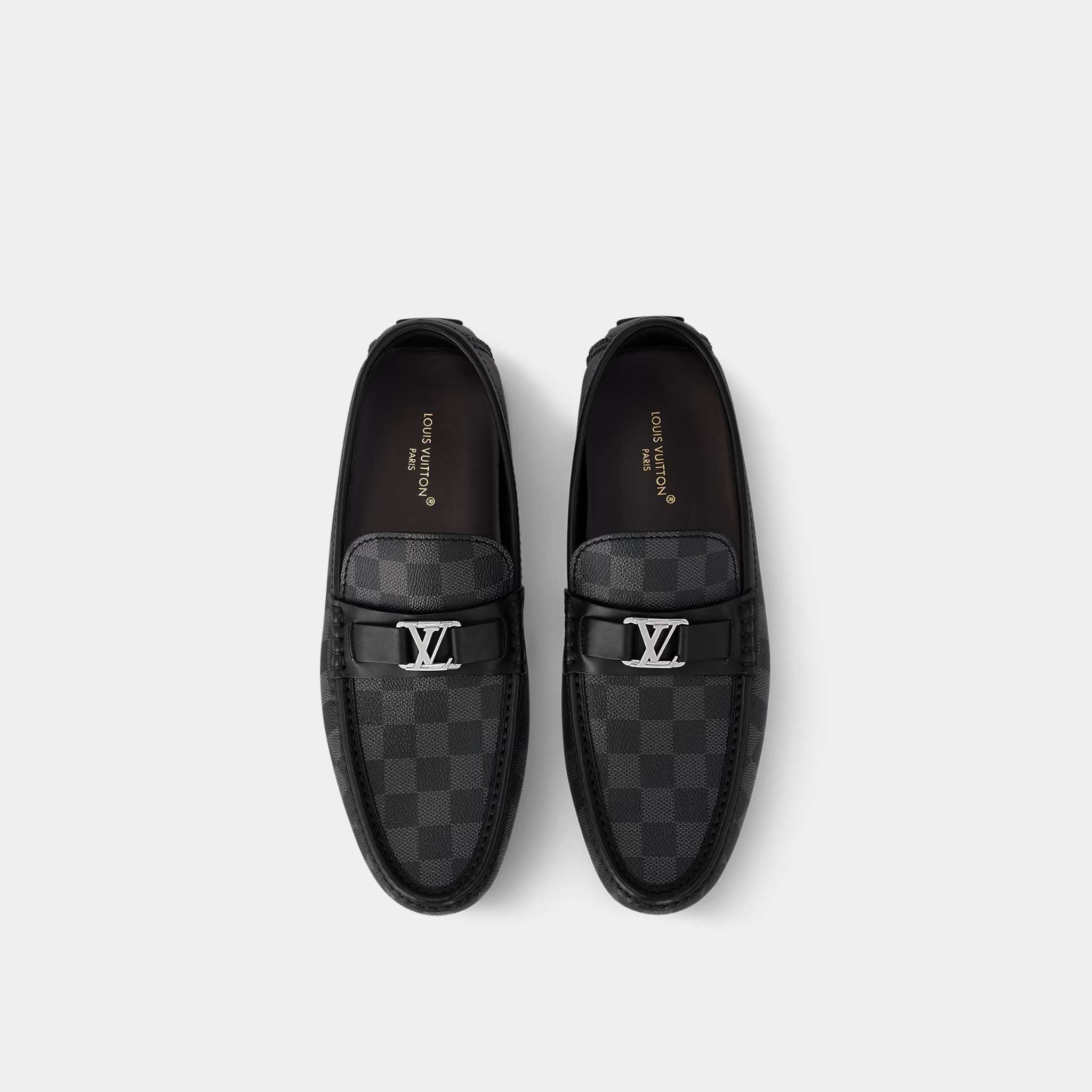 Louis Vuitton Hockenheim Moccasin Damier Graphite Canvas, Top