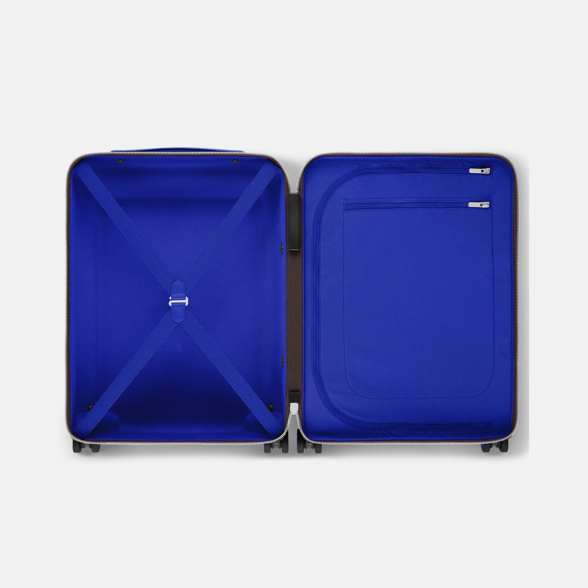 Louis Vuitton Horizon 55 Monogram Canvas With Vibrant Color, Dark Blue, Interior