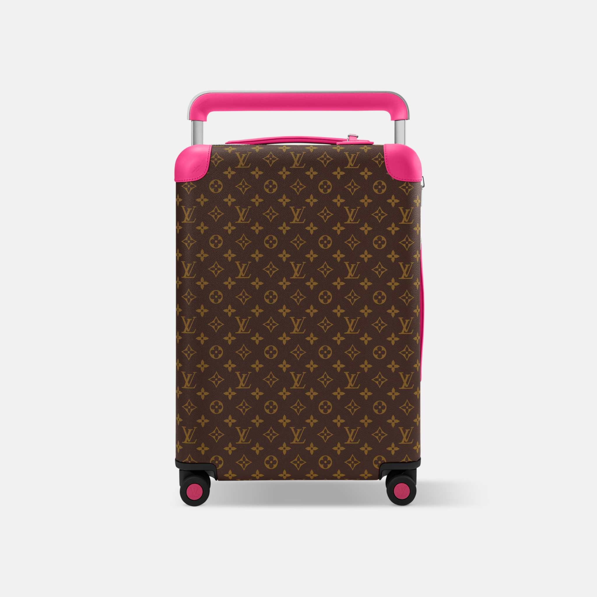 Louis Vuitton Horizon 55 Monogram Canvas With Vibrant Color, Pink, Front