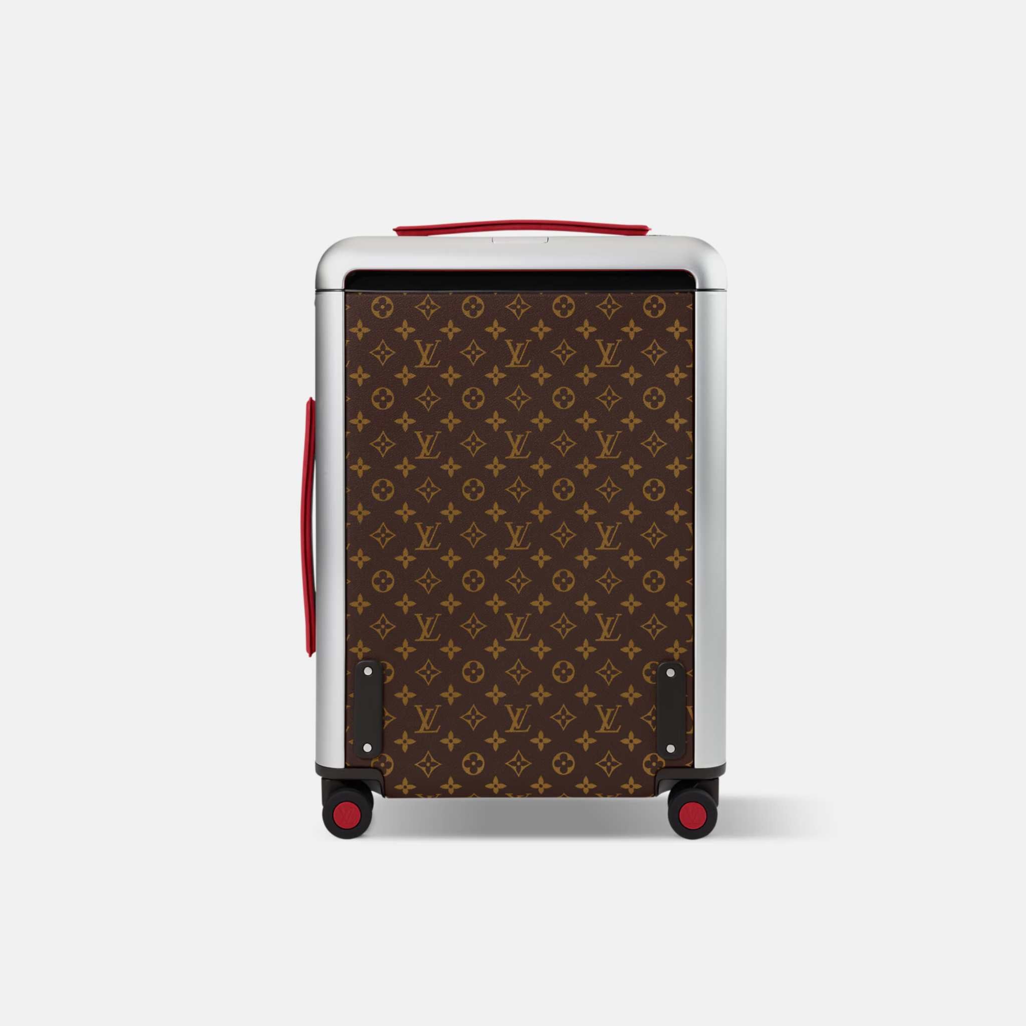 Louis Vuitton Horizon 55 Monogram Canvas With Vibrant Color, Red, Front