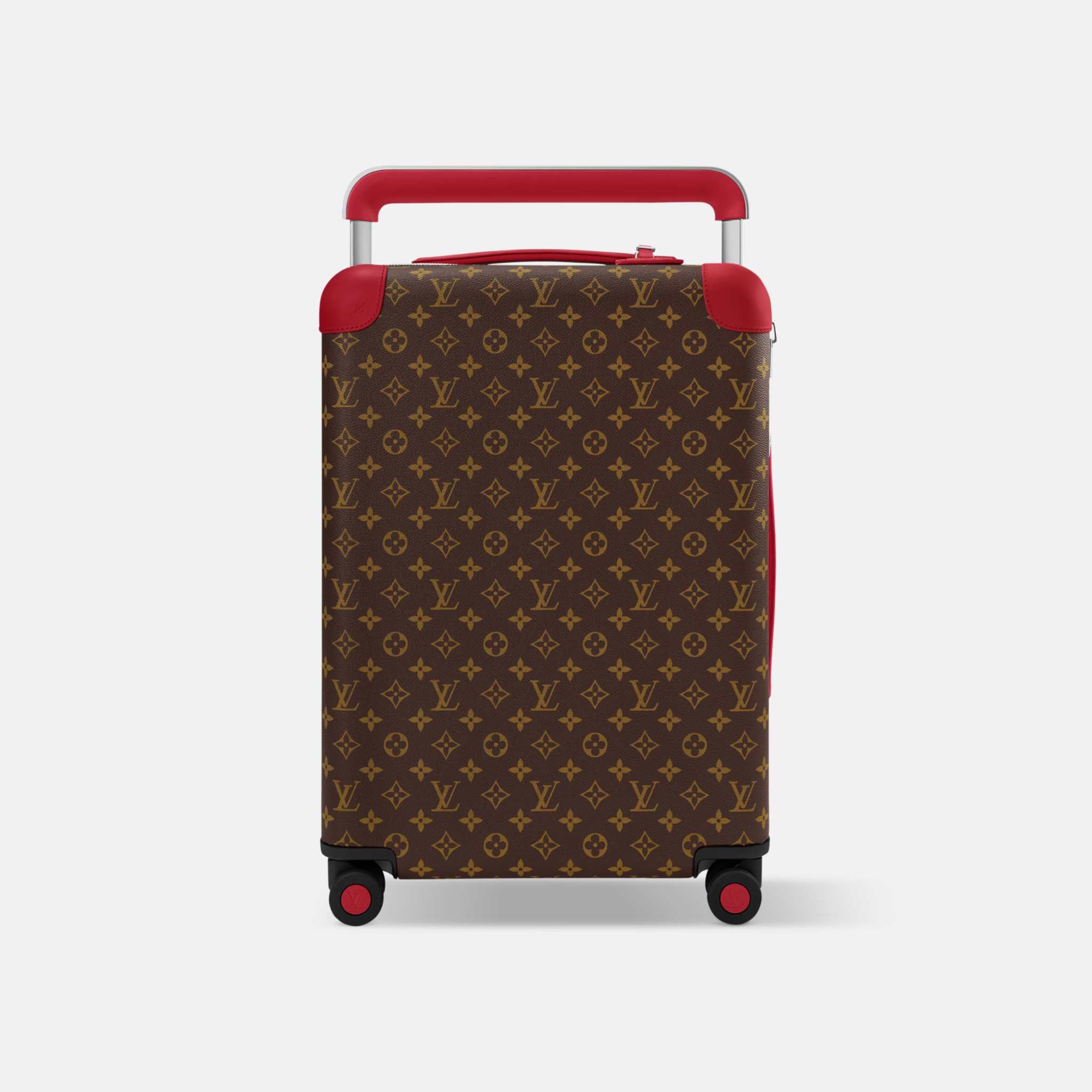 Louis Vuitton Horizon 55 Monogram Canvas With Vibrant Color, Red, Front