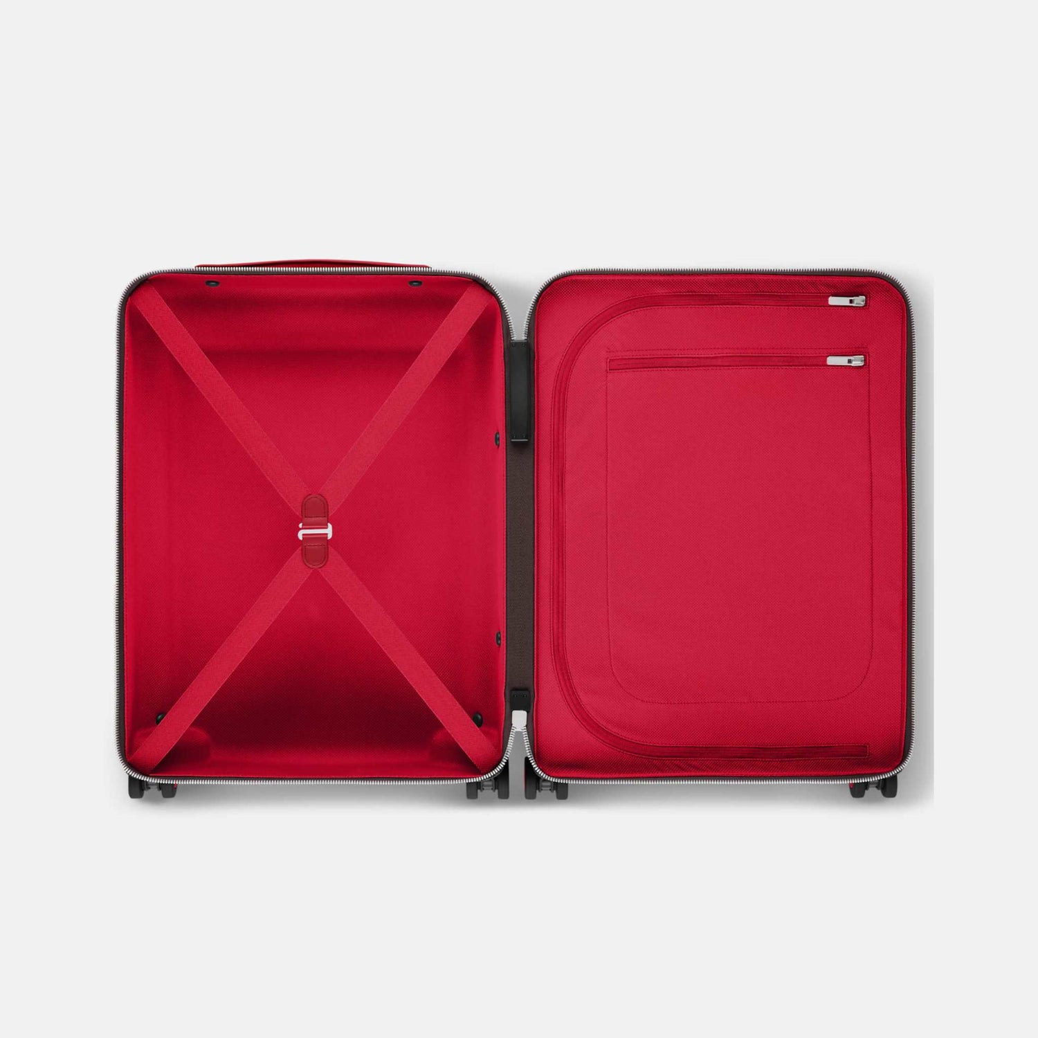 Louis Vuitton Horizon 55 Monogram Canvas With Vibrant Color, Red, Interior