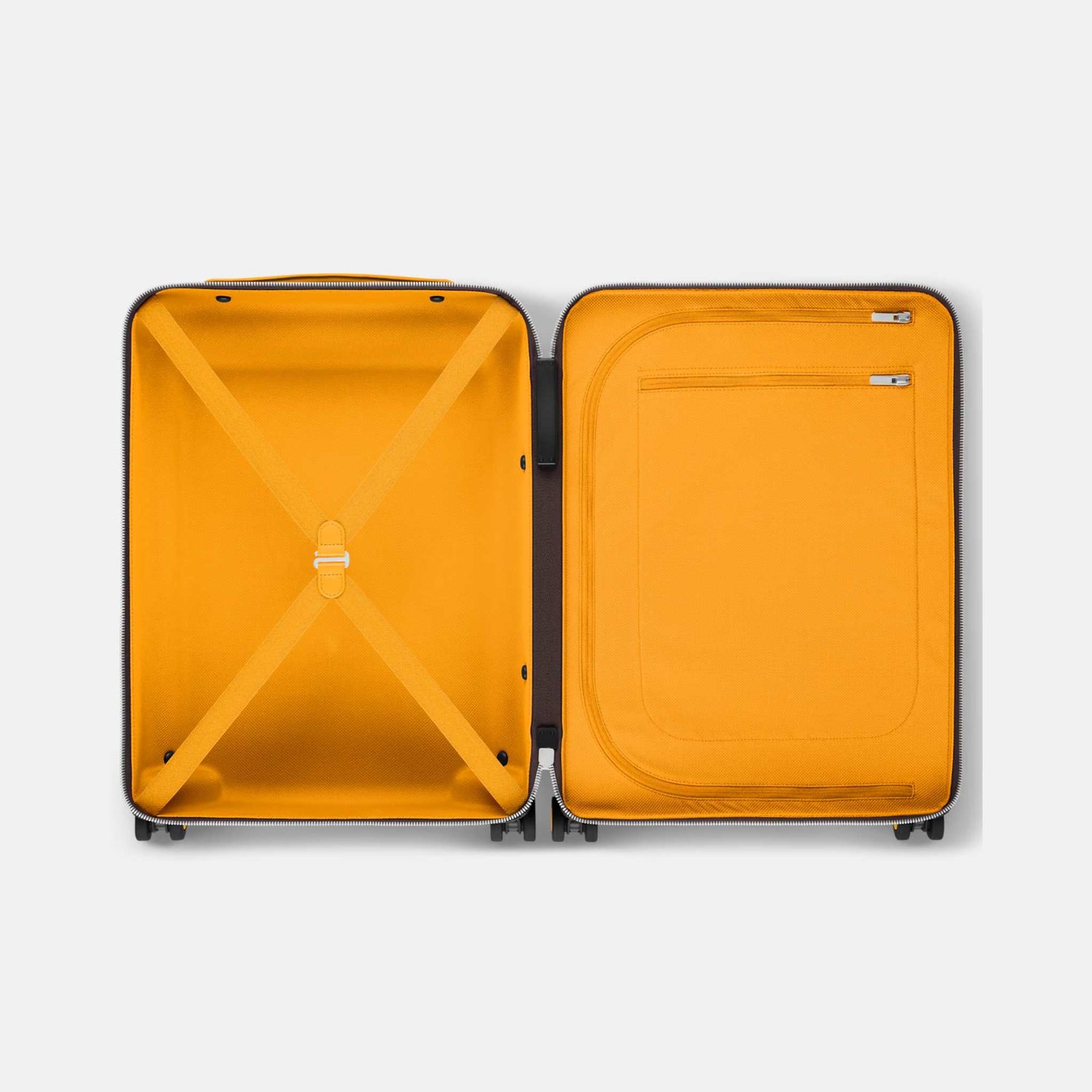 Louis Vuitton Horizon 55 Monogram Canvas With Vibrant Color, Yellow, Interior