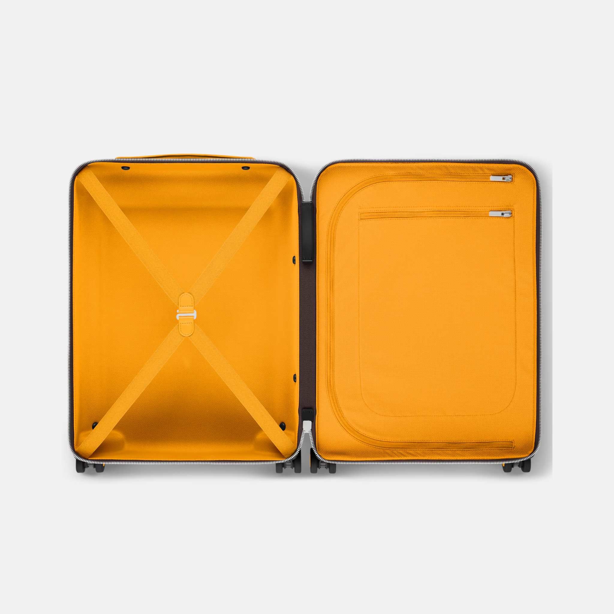 Louis Vuitton Horizon 55 Monogram Canvas With Vibrant Color, Yellow, Interior