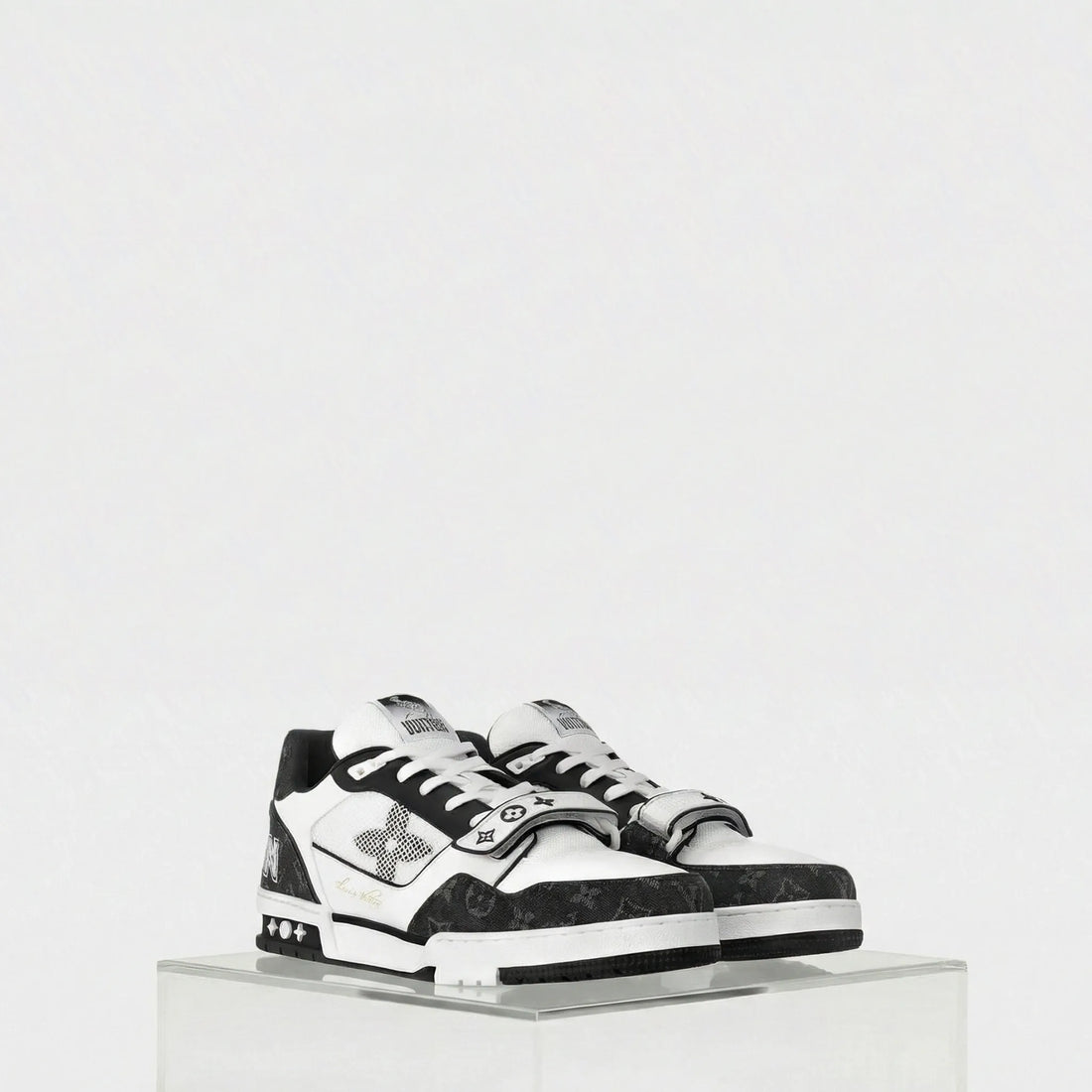 Louis Vuitton LV Trainer Sneaker Denim, Front