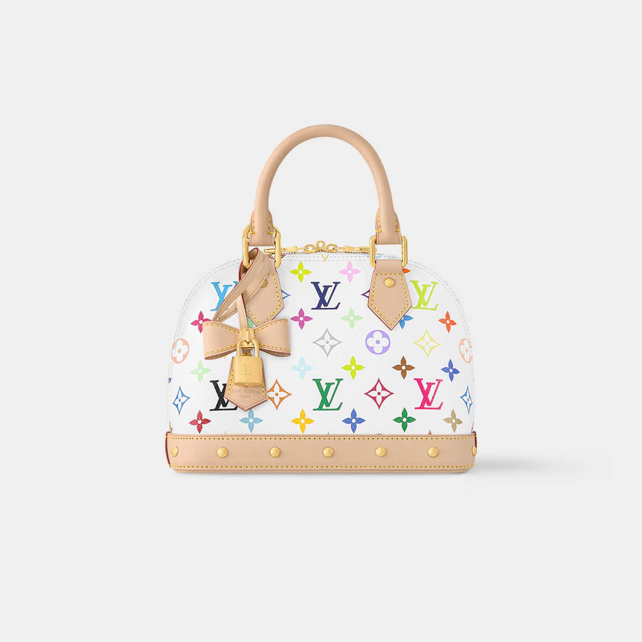 Louis Vuitton LV x TM Alma BB Handbag, Front