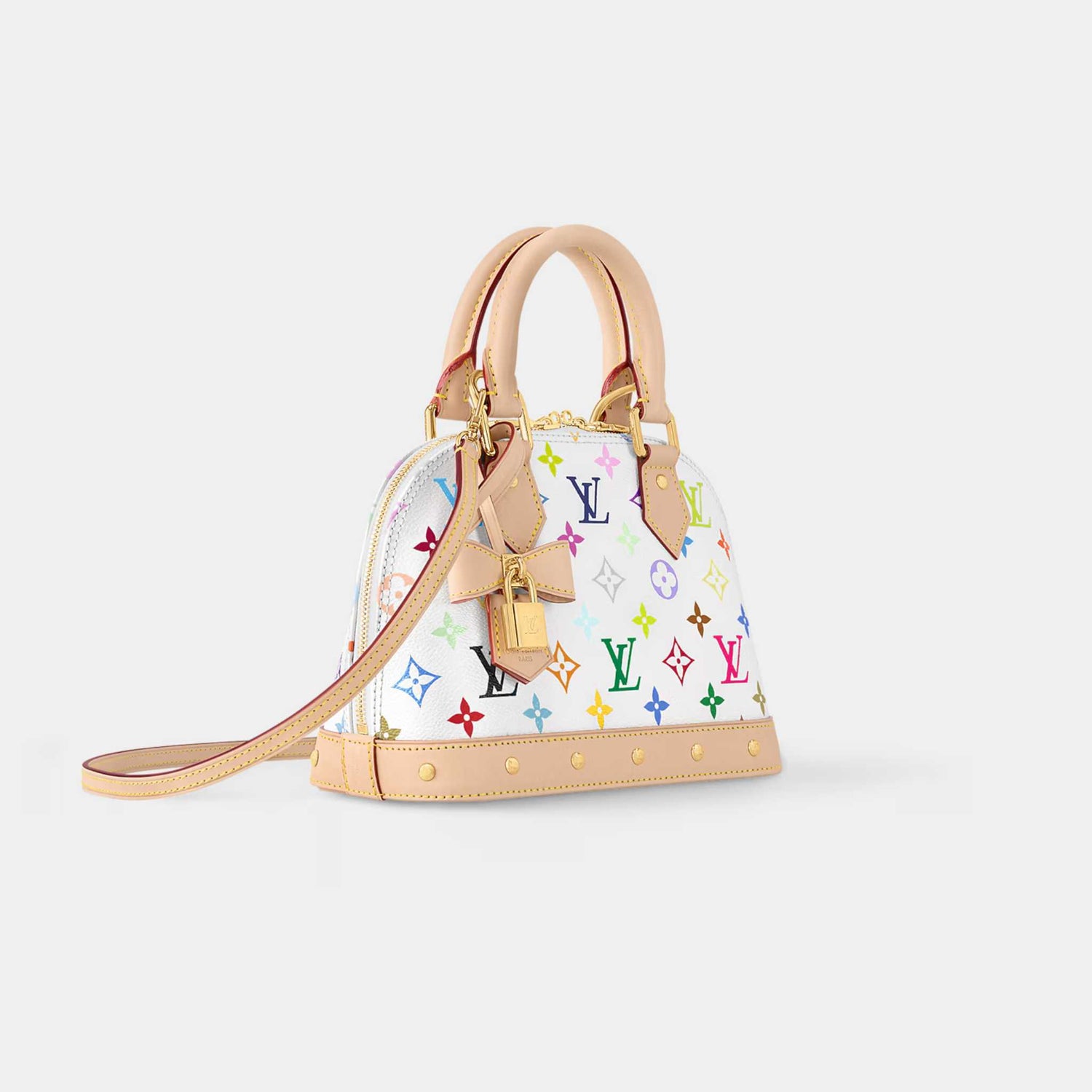 Louis Vuitton LV x TM Alma BB Handbag, Side