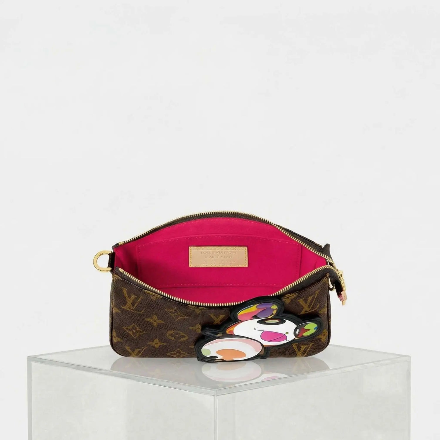 Louis Vuitton LV x TM Pochette Accessoires Monogram Handbag, Inside