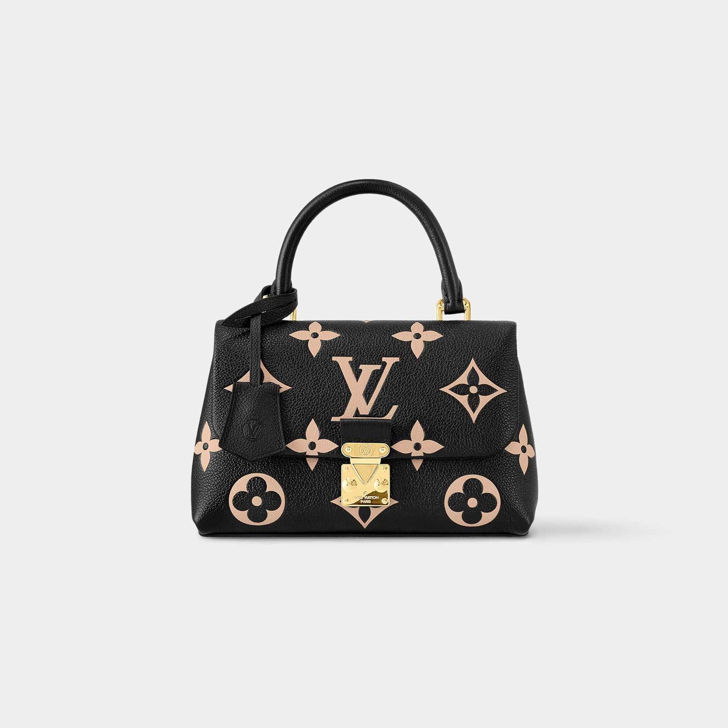 Louis Vuitton Madeleine BB Handbag Bicolour Monogram Empreinte Leather, Front